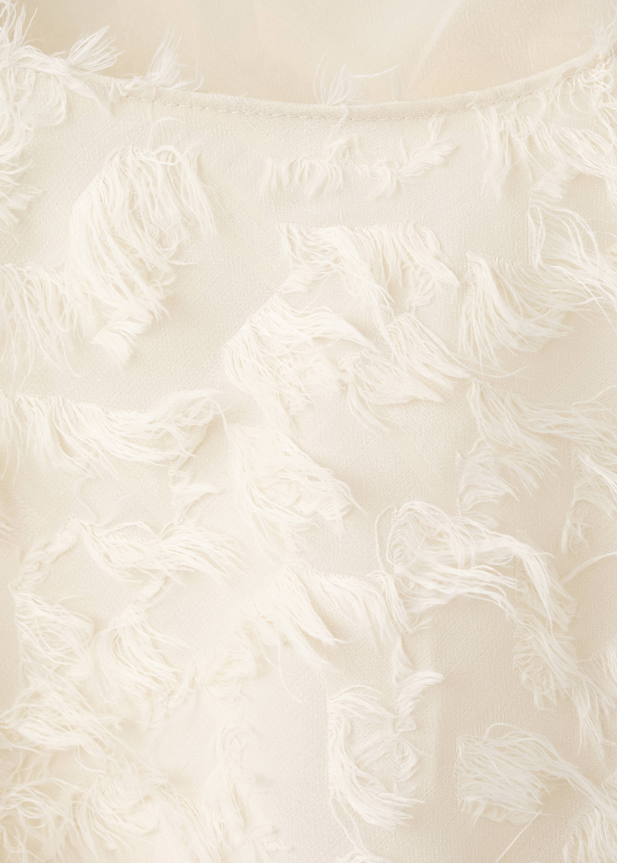 Asymmetrisches Top mit Textur - Detail des Artikels 0