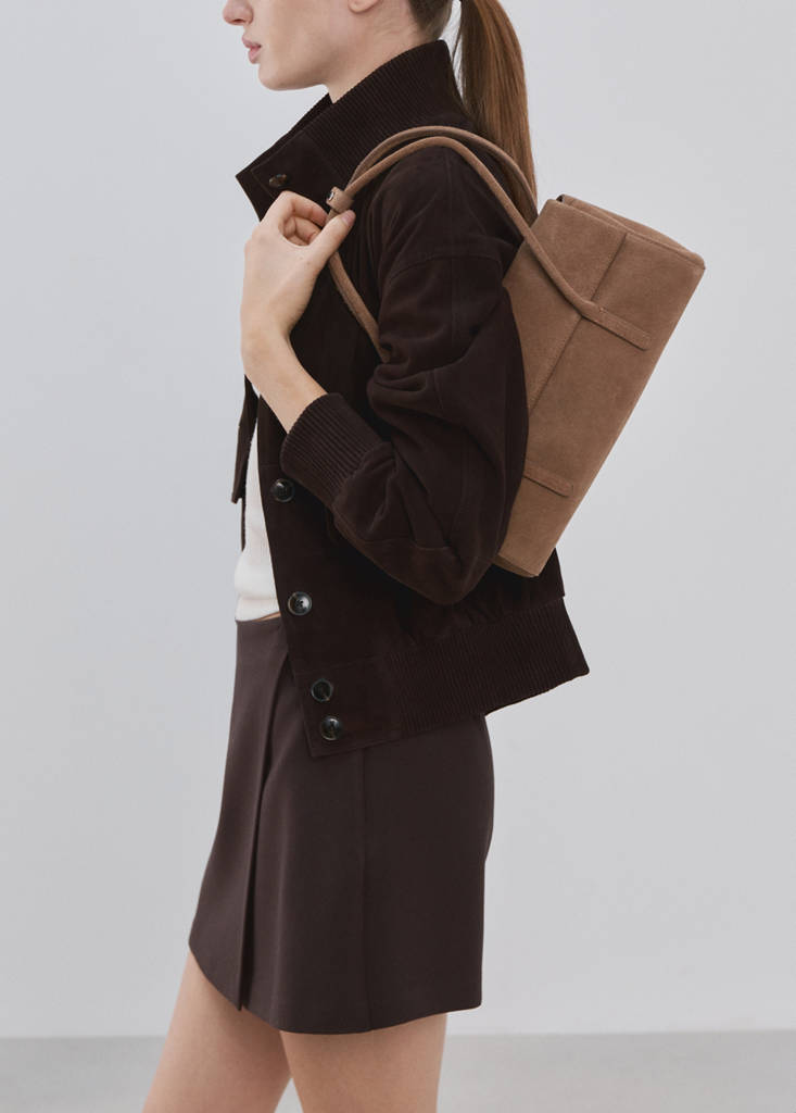 Wrapped skort — Chocolate