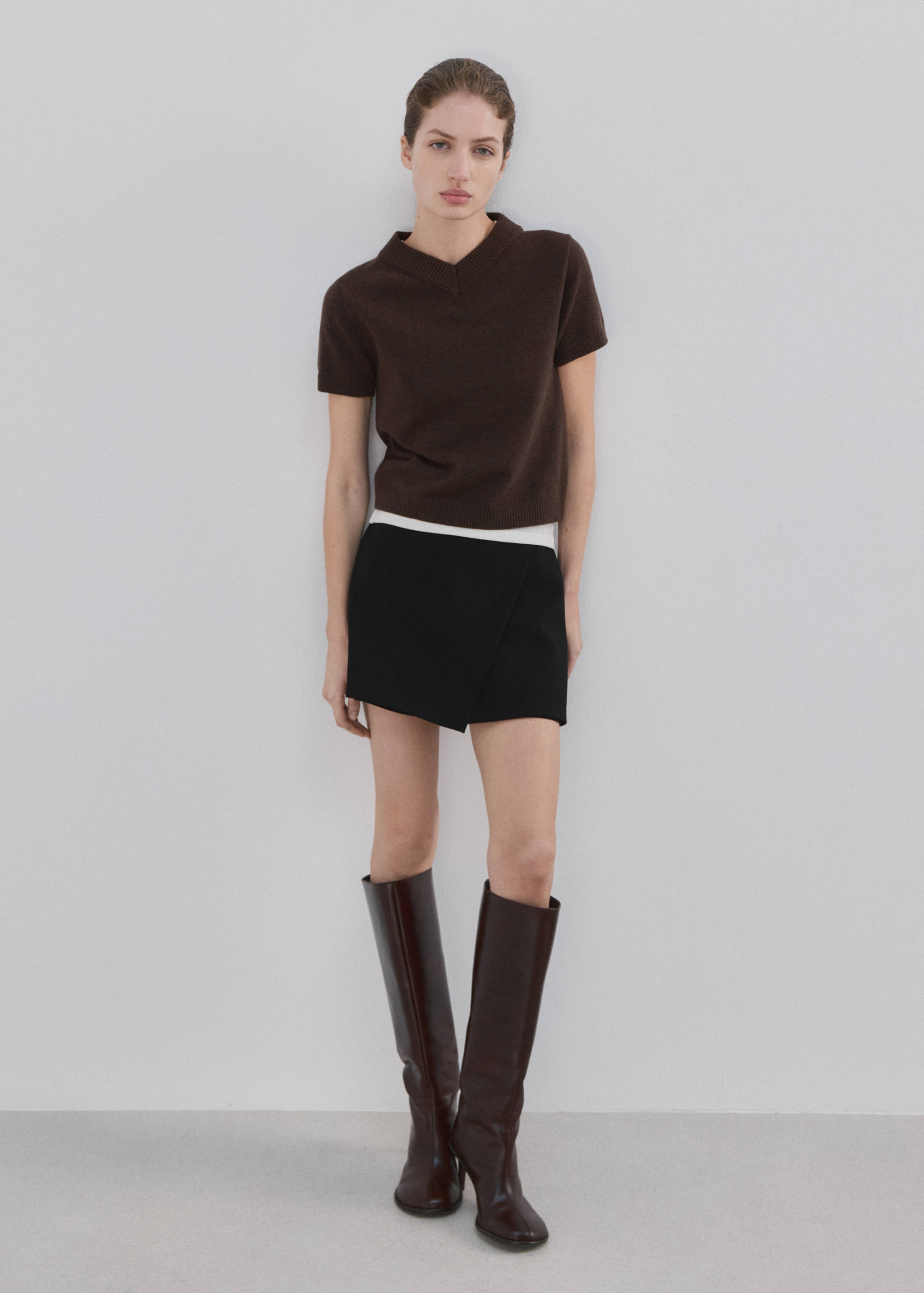 包裹式裙裤 - null