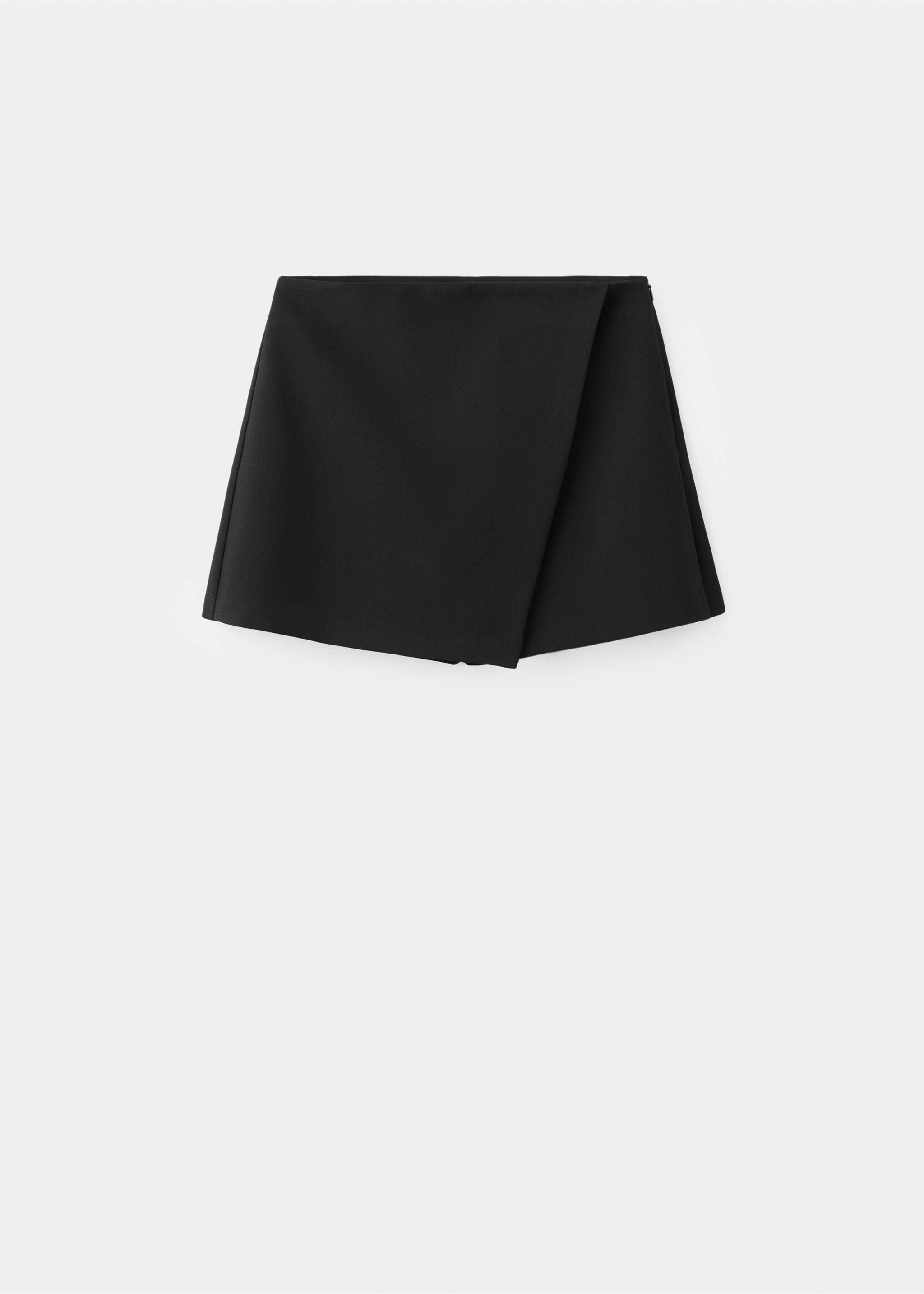 Wrapped skort - Article without model, Black. Ref: 27094095-00.