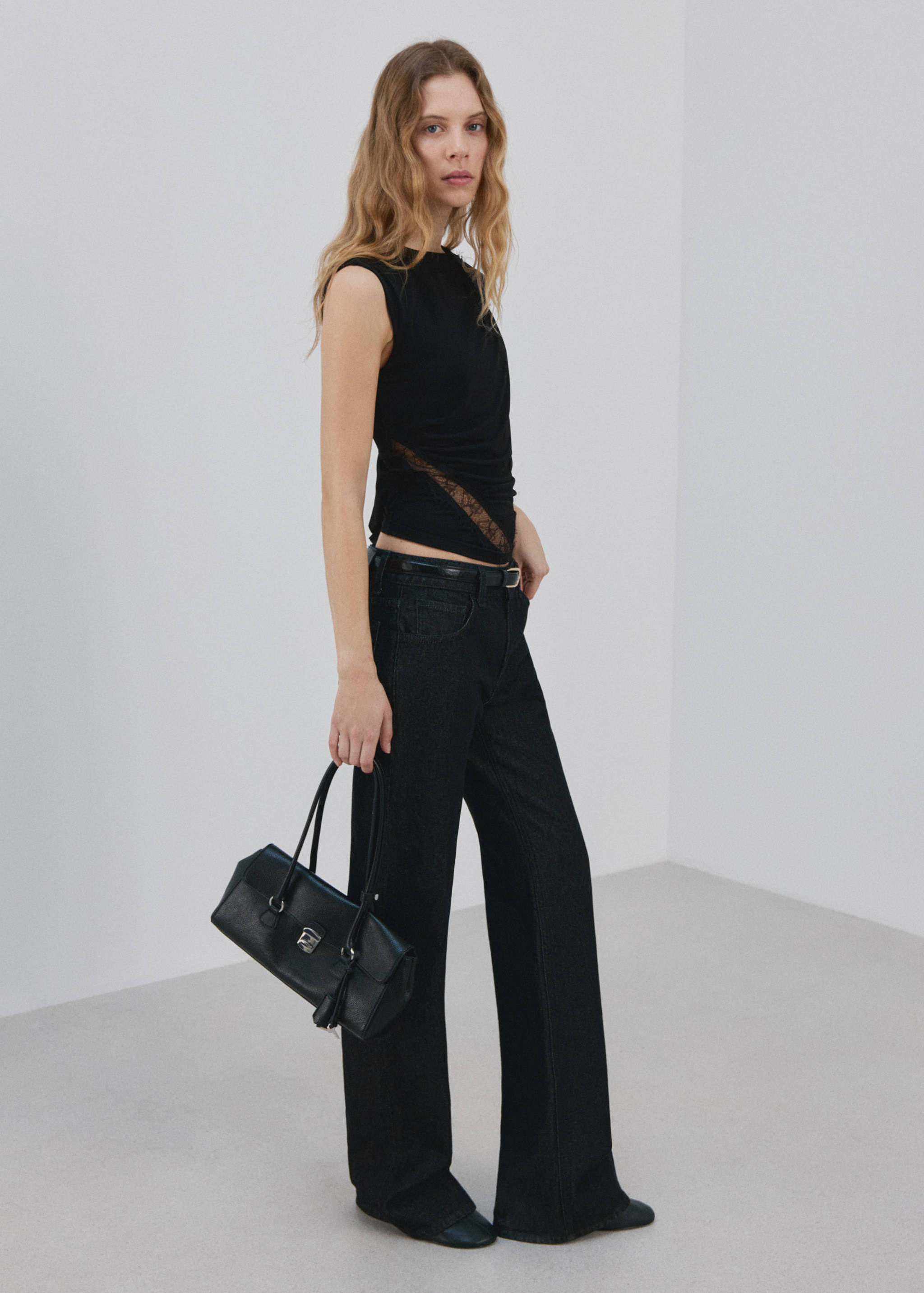 Ruched fitted top - General plane