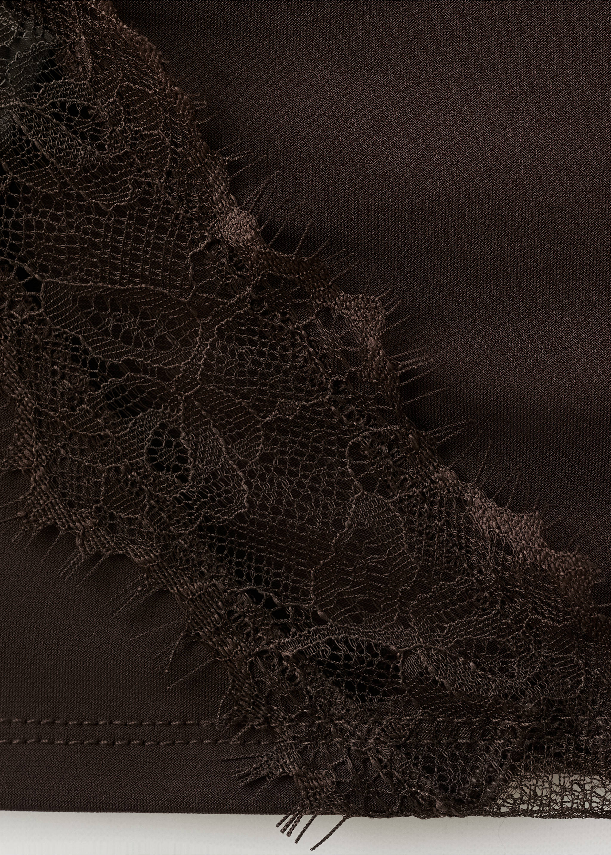 เสื้อเข้ารูปจีบรูช - รายละเอียดของสินค้า 0, สีน้ำตาล. Ref: 27094098-00.