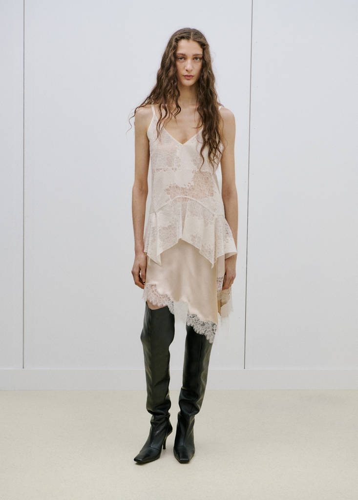 Lace top — Ecru