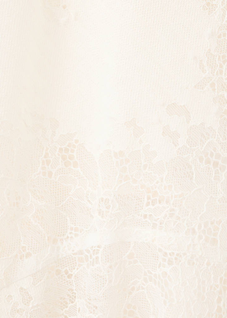 Lace top — Ecru