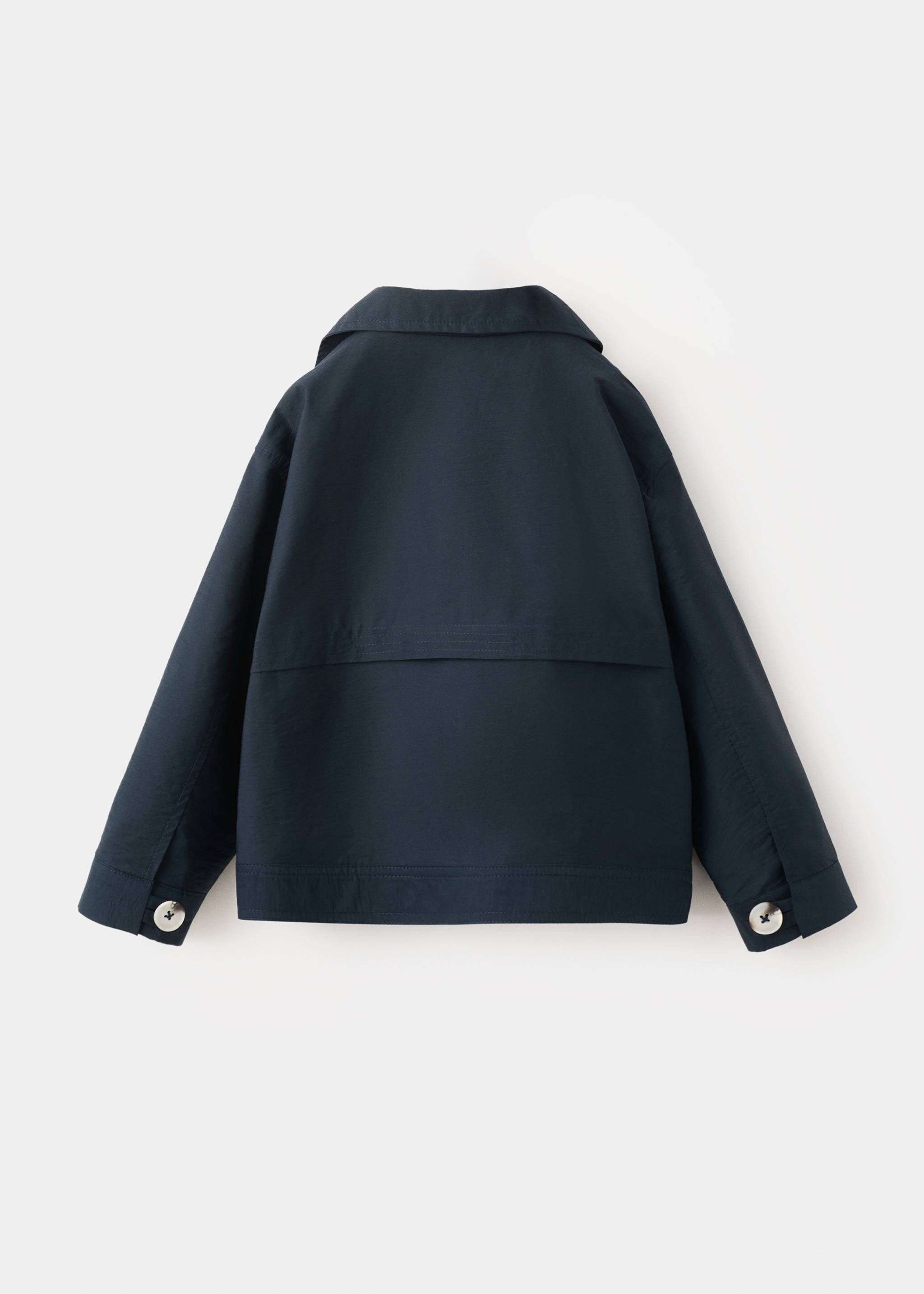 Buttoned jacket - Reverse of the article