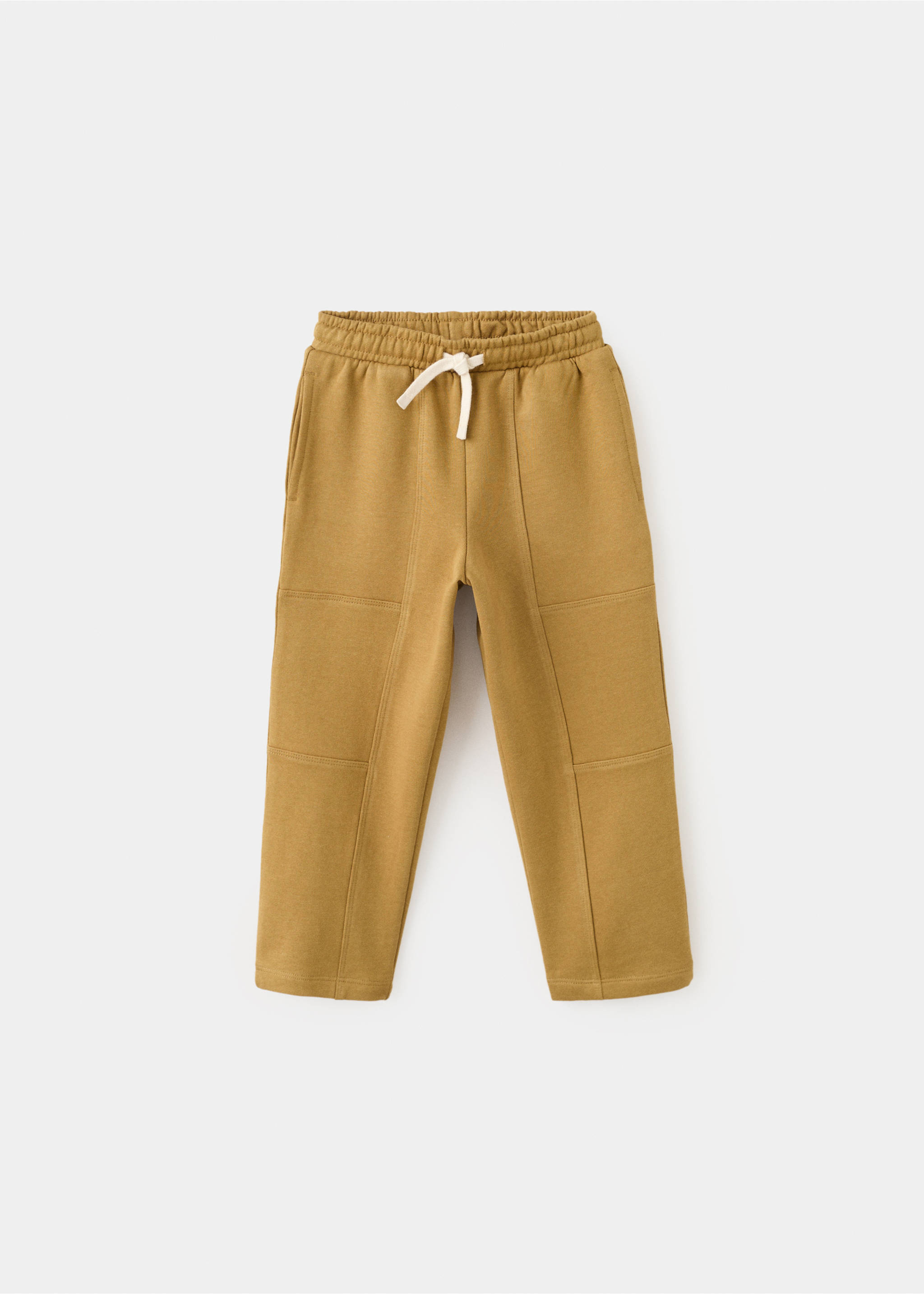 Pantalón jogger cordón - Artículo sin modelo, Ocre. Ref: 27094407-00.