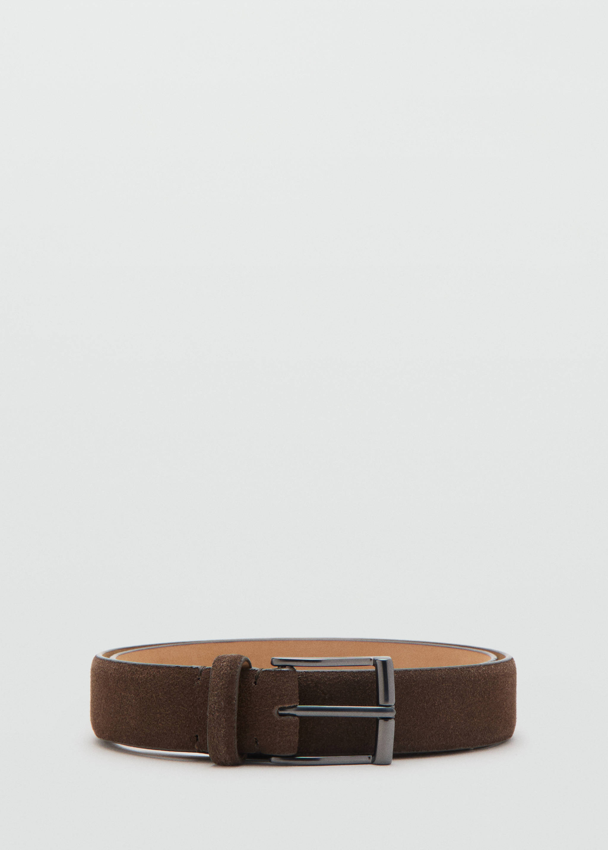 Suede leather belt - Article without model