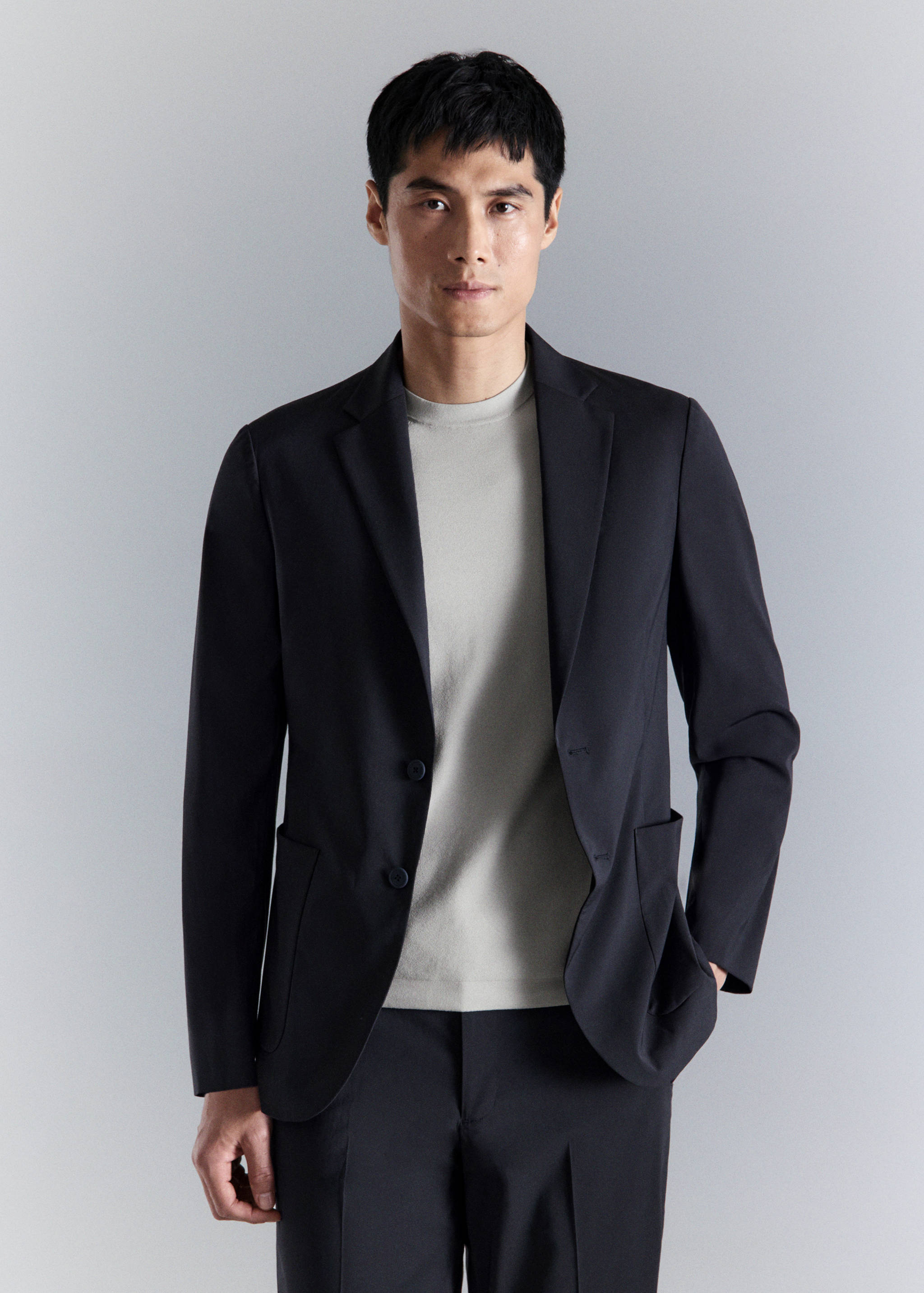 Veste technique slim-fit - Plan moyen