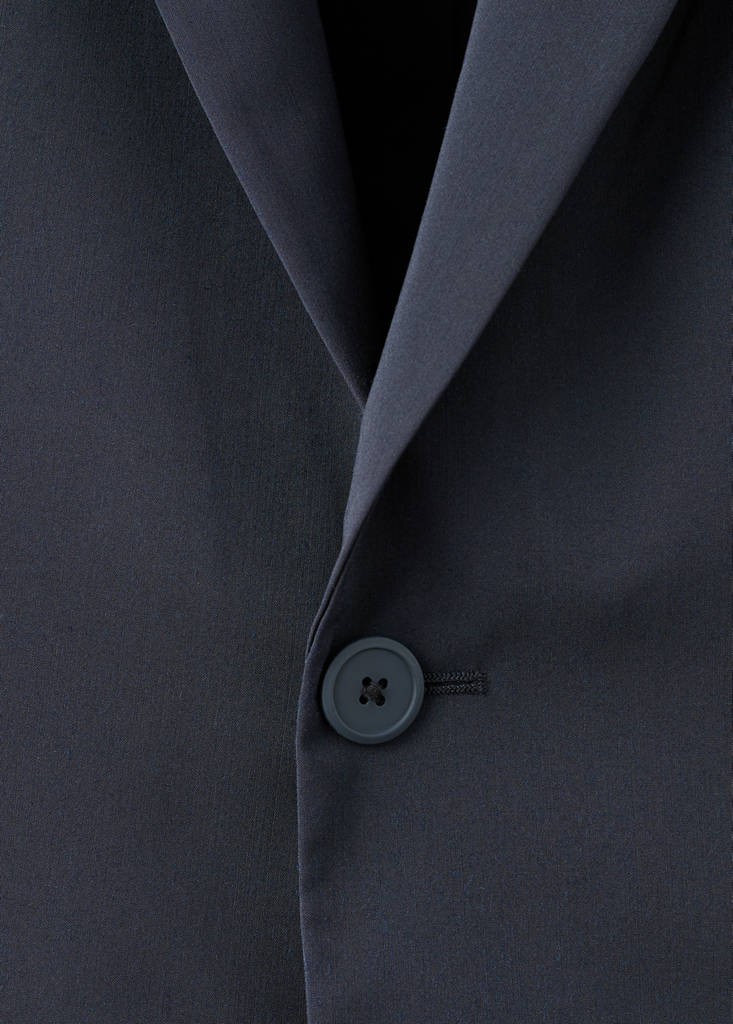 Slim fit technical jacket — Navy