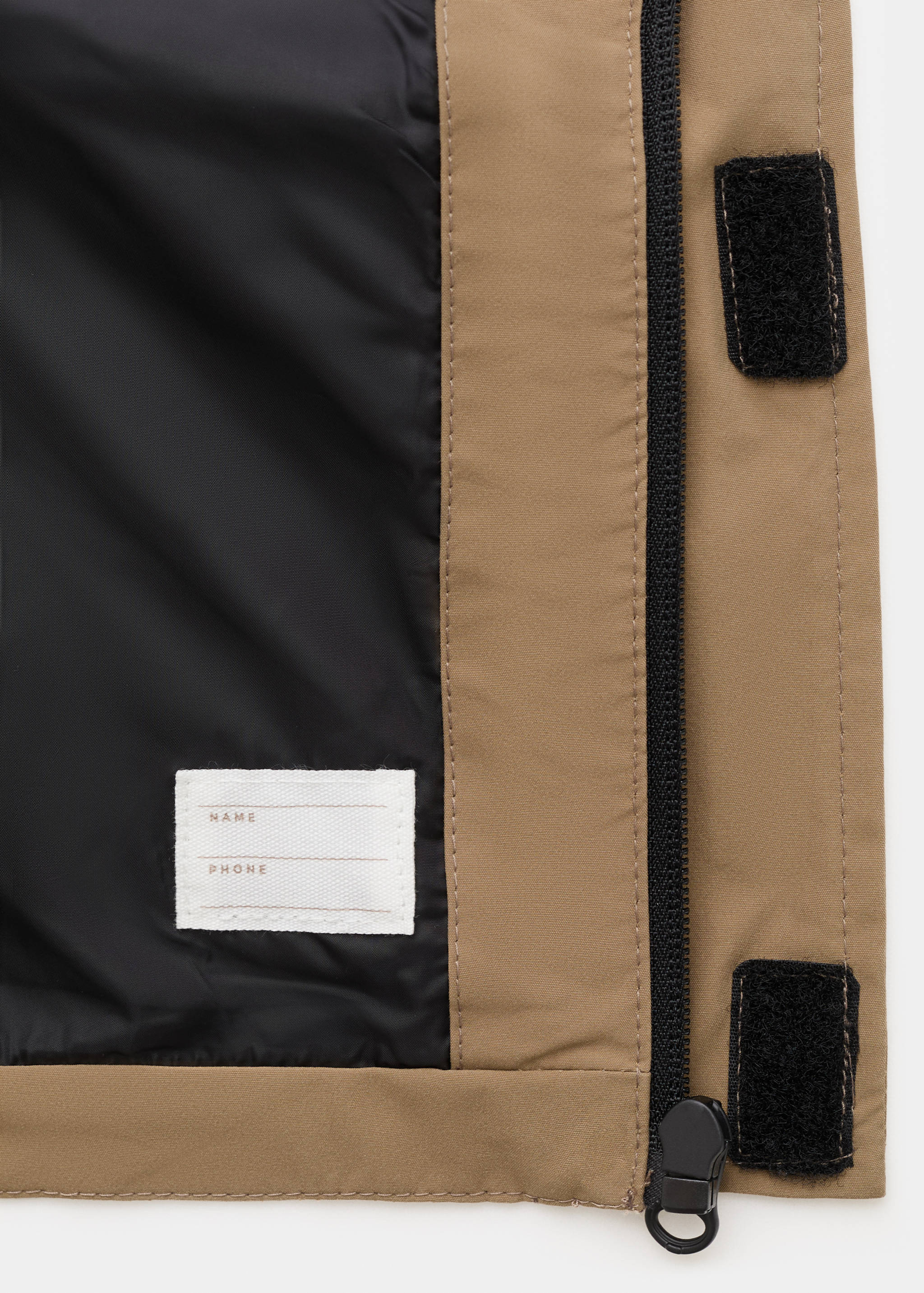 Hooded jacket with pockets - Details of the article 0