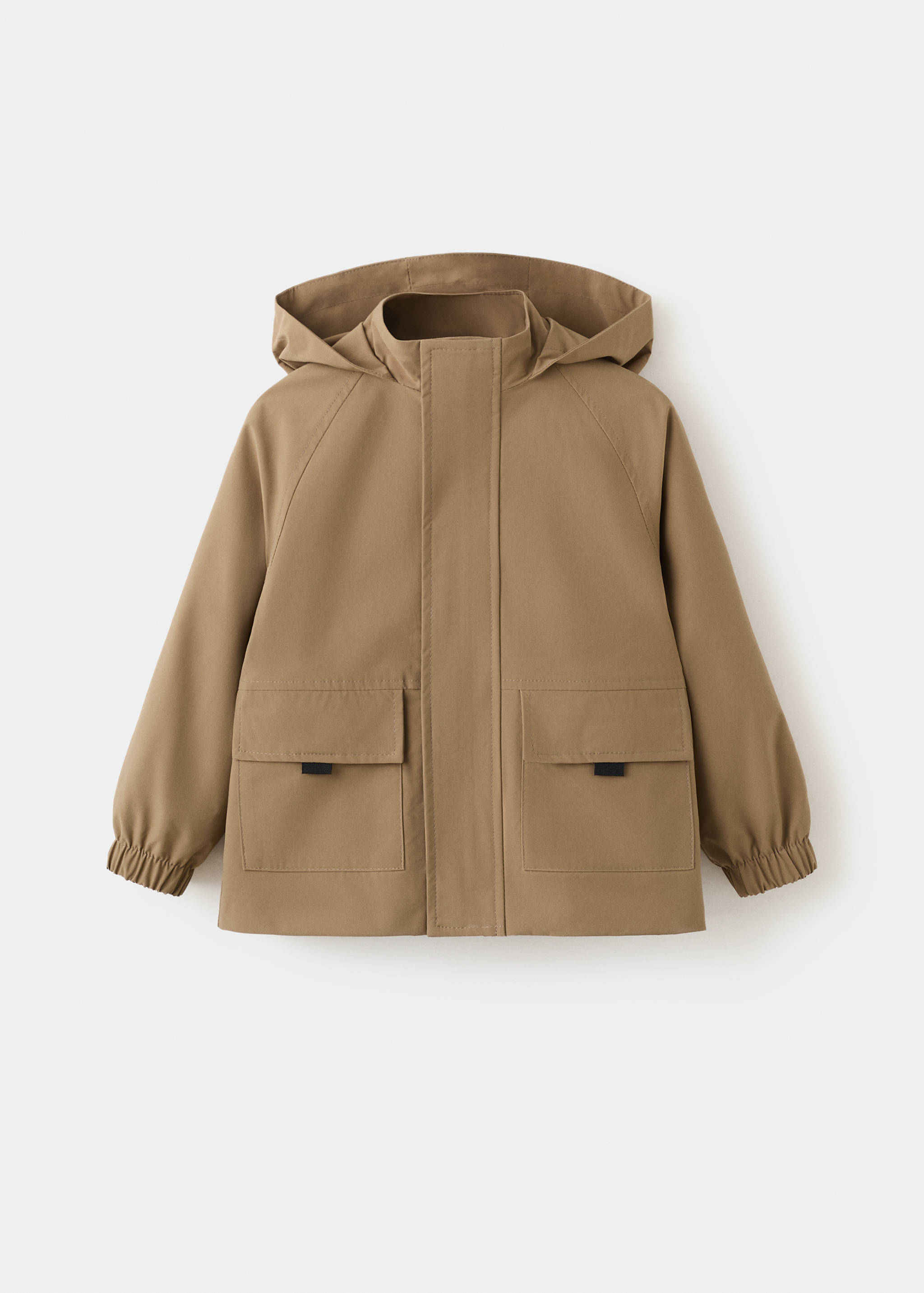 Hooded parka with pocket detailing - Article without model