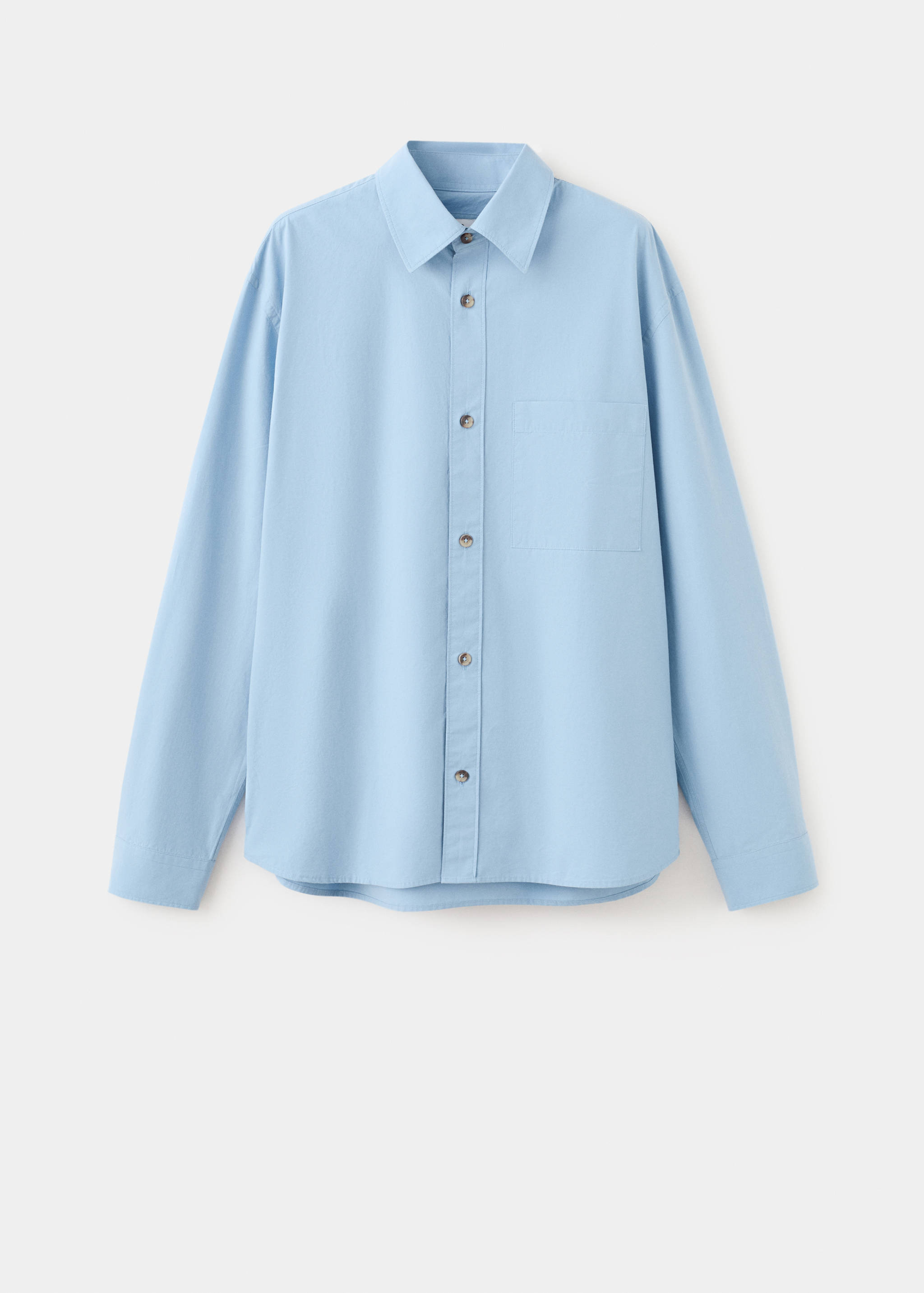 Риза 100% памук с широк силует - Артикул без модел