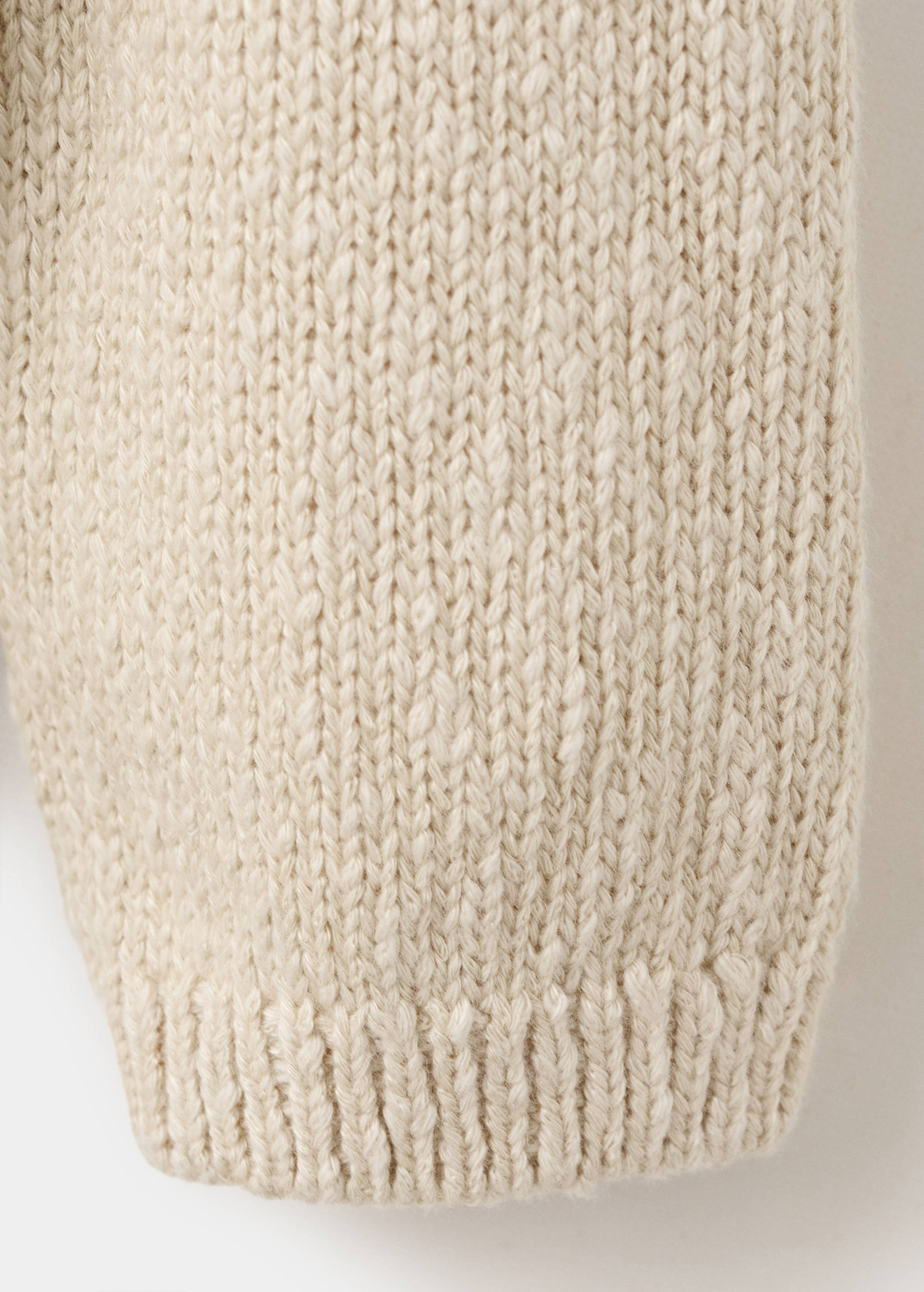 Knitted button cardigan - Details of the article 0