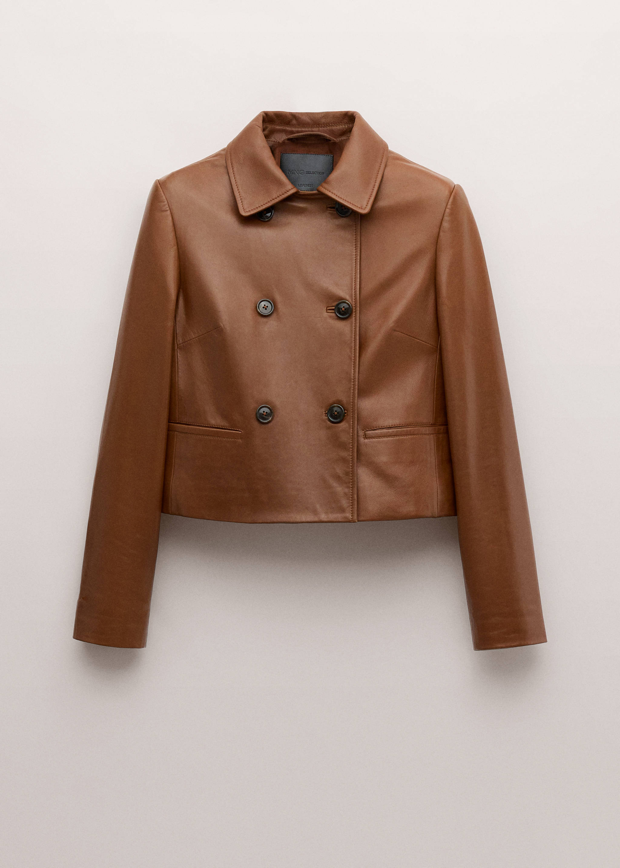 Chaqueta piel doble botonadura - Artículo sin modelo