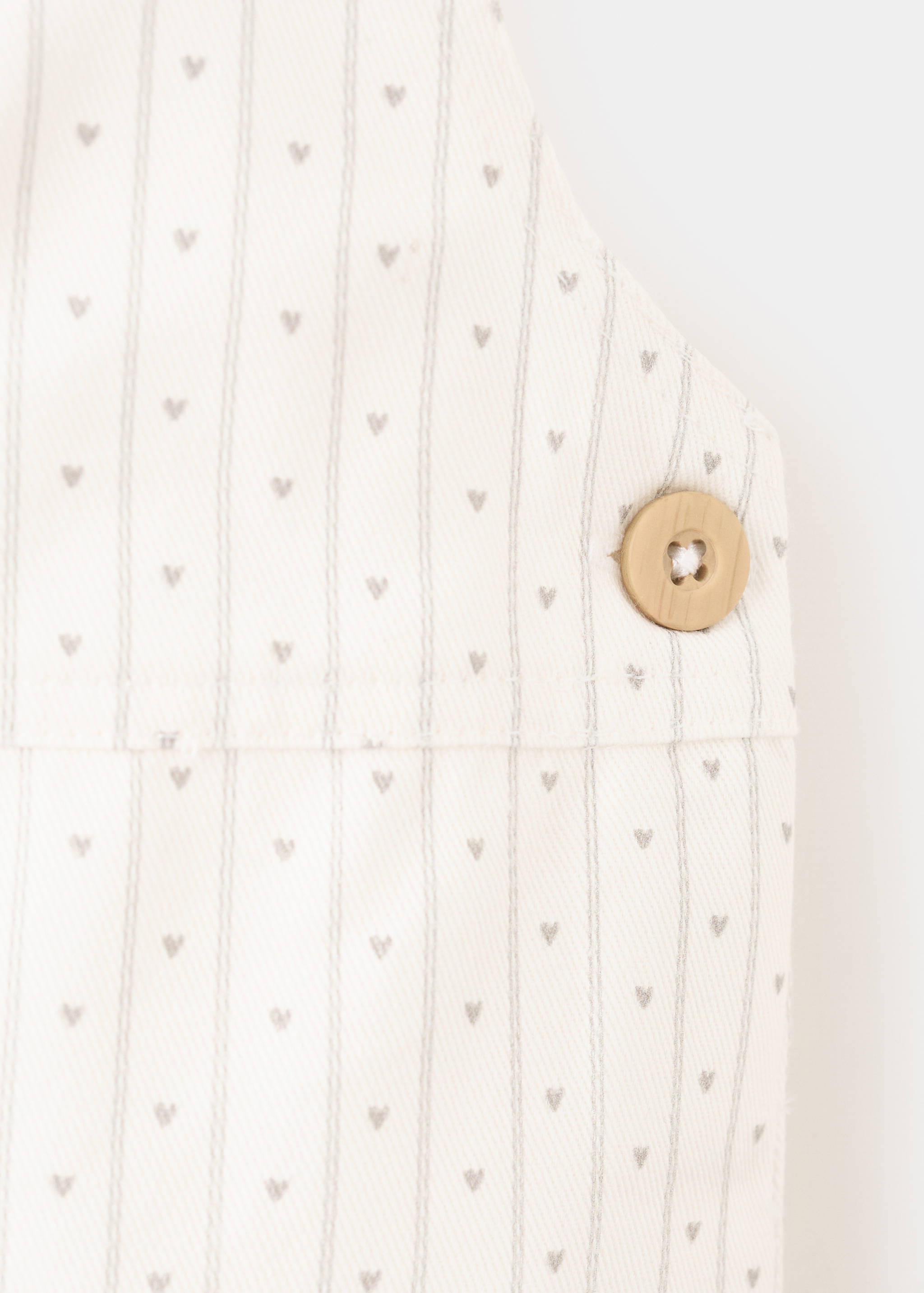 Denim dungarees stripes - Details of the article 0