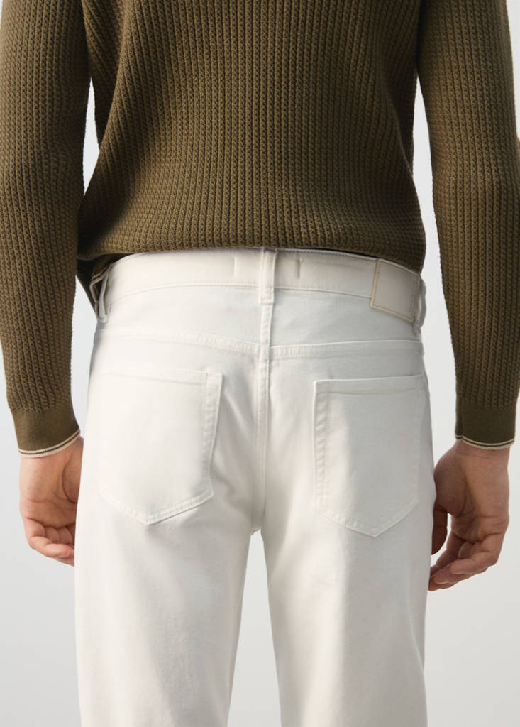 Slim fit Ultra Soft Touch Patrick jeans — Off White