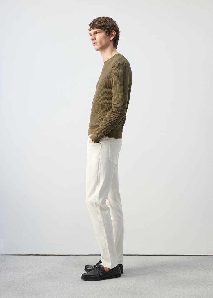 Slim fit Ultra Soft Touch Patrick jeans — Off White