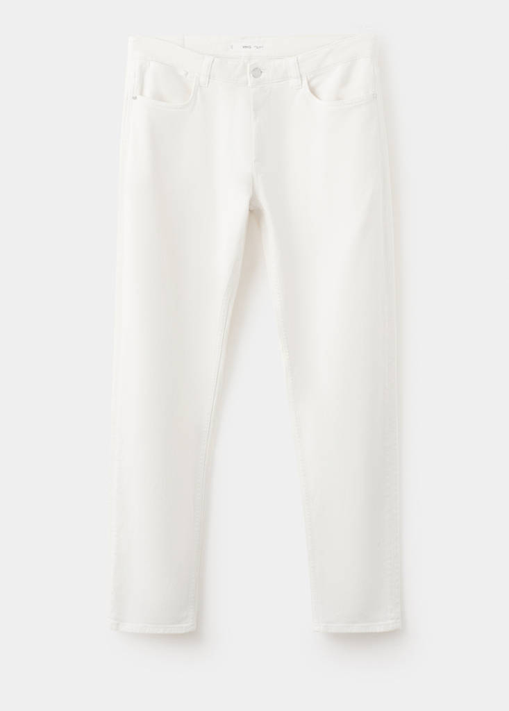 Slim fit Ultra Soft Touch Patrick jeans — Off White