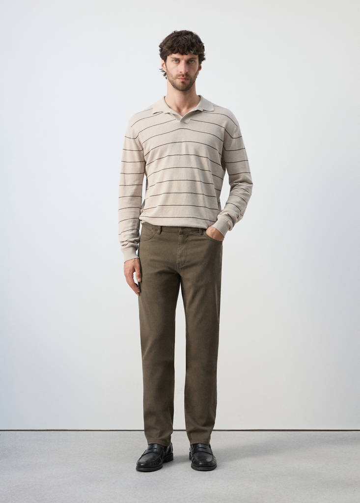 Slim fit Ultra Soft Touch Patrick jeans — Khaki