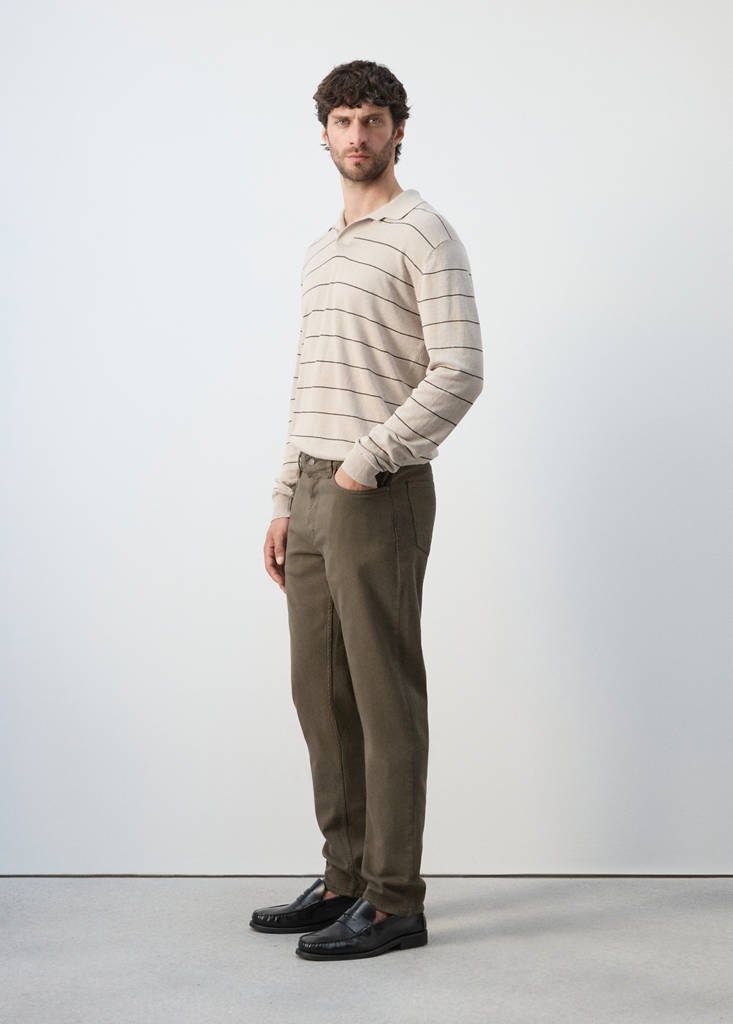 Slim fit Ultra Soft Touch Patrick jeans — Khaki