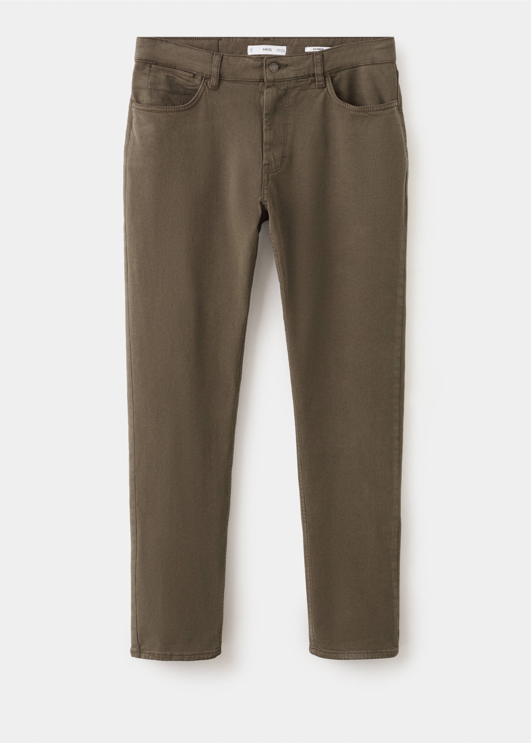 Slim fit Ultra Soft Touch Patrick jeans - Article without model, Khaki. Ref: 27094437-00.