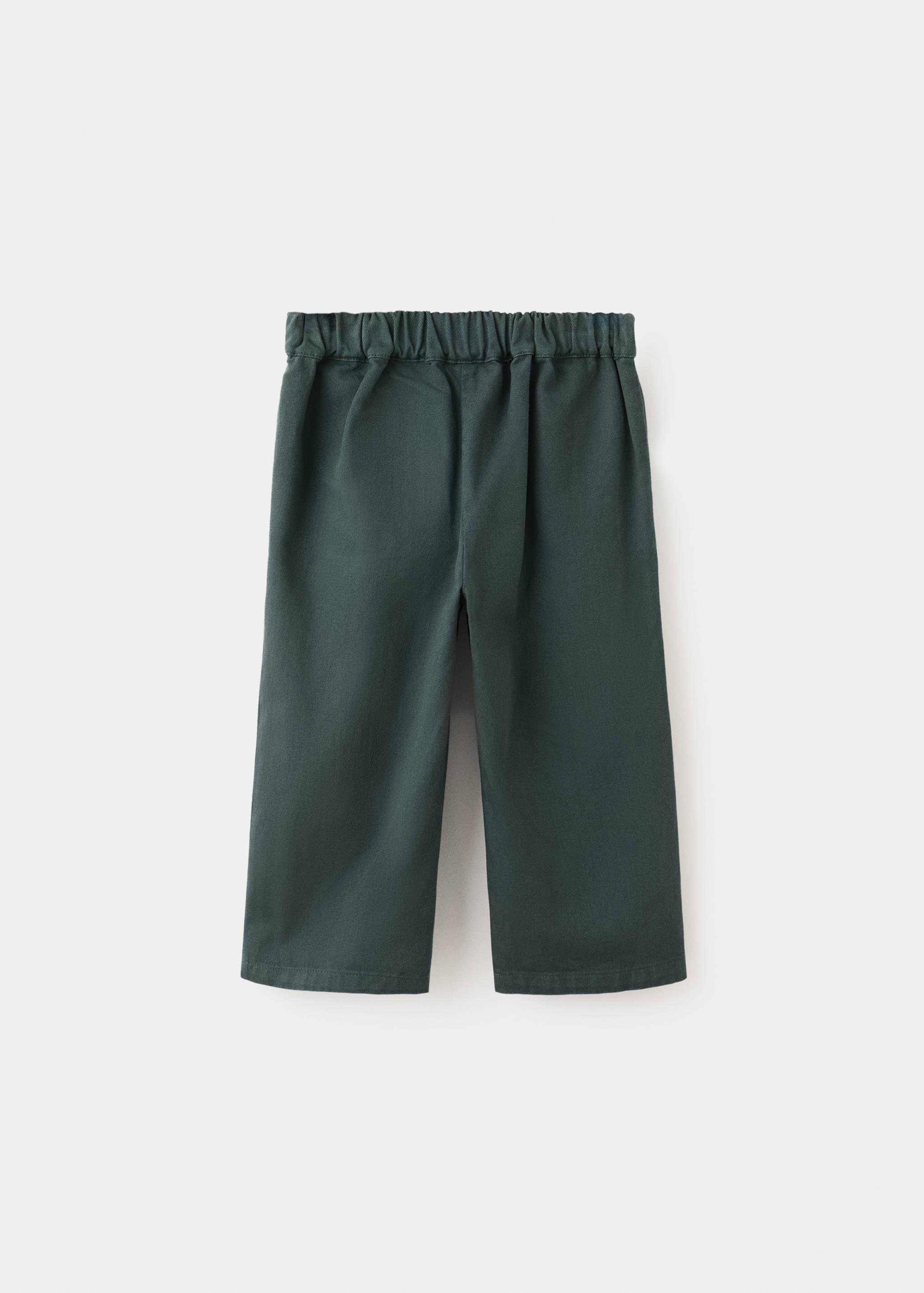 Cotton palazzo trousers - Reverse of the article