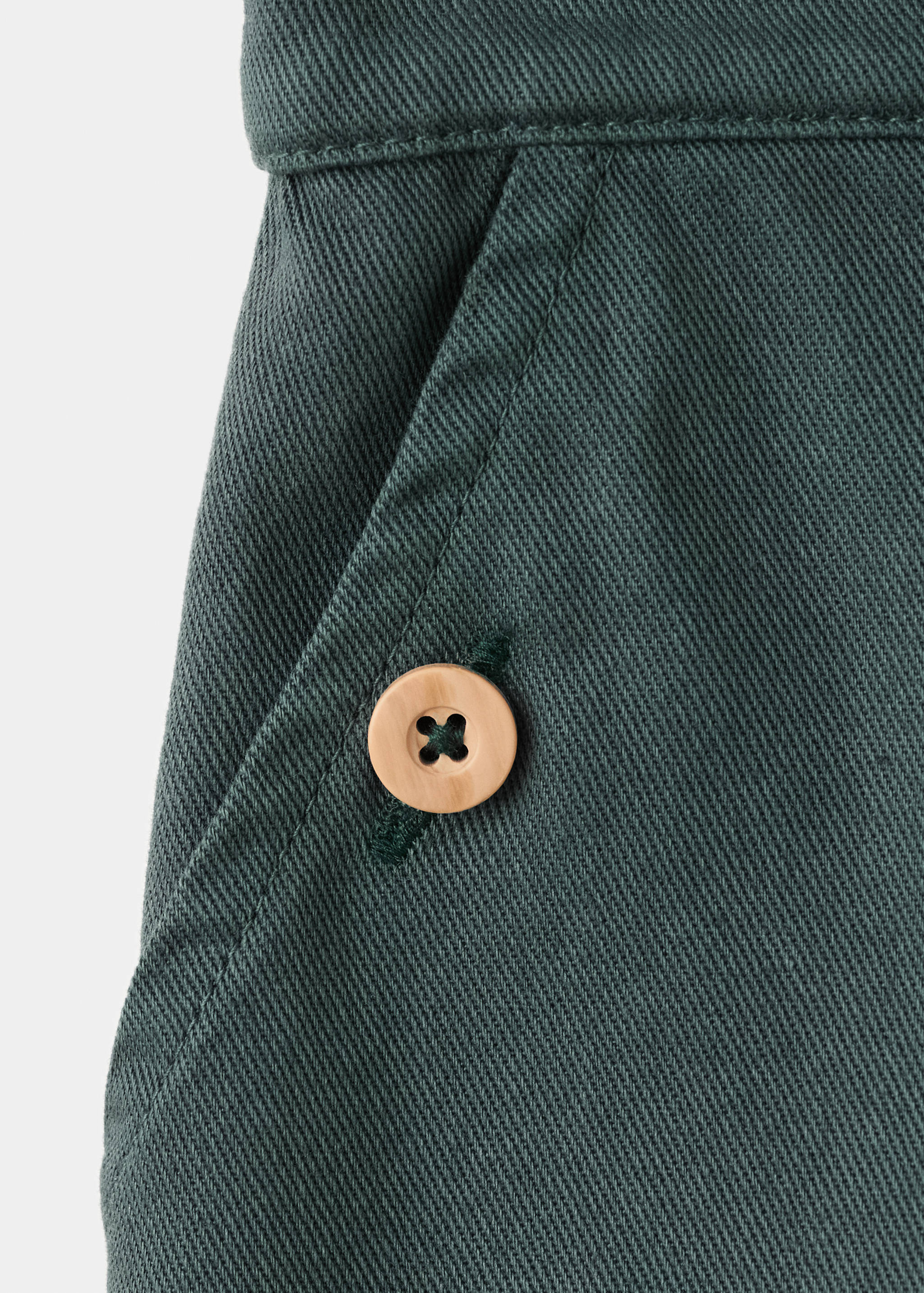 Cotton palazzo trousers - Details of the article 8