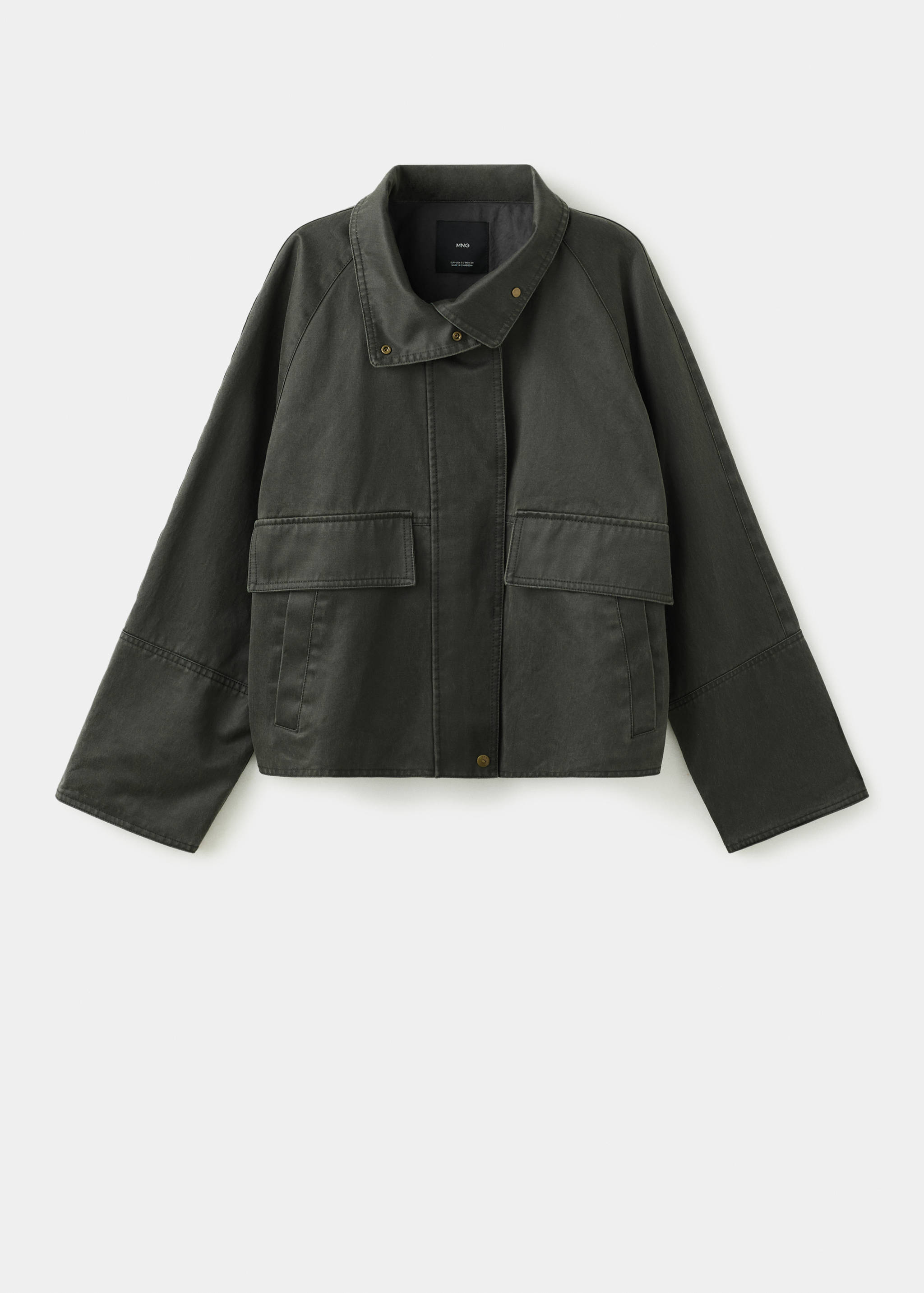 Parka col cheminée poches - Article sans modèle