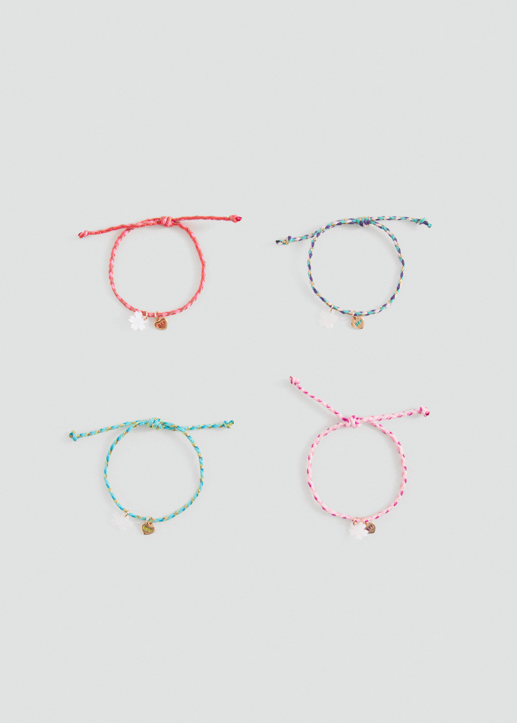 Pack of 4 Best Friends bracelets - Article without model