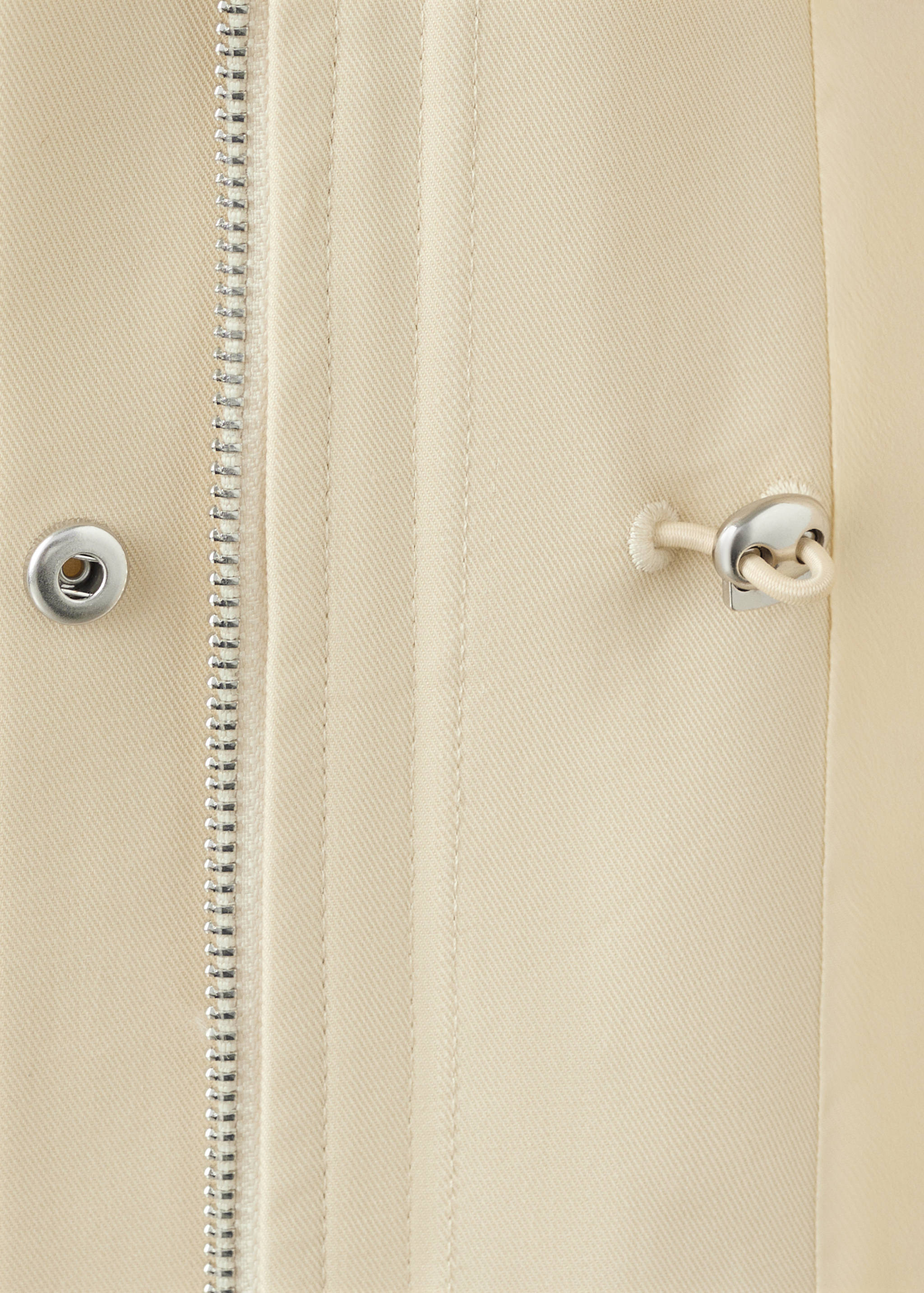 Oversized parka with pockets - Details of the article 0