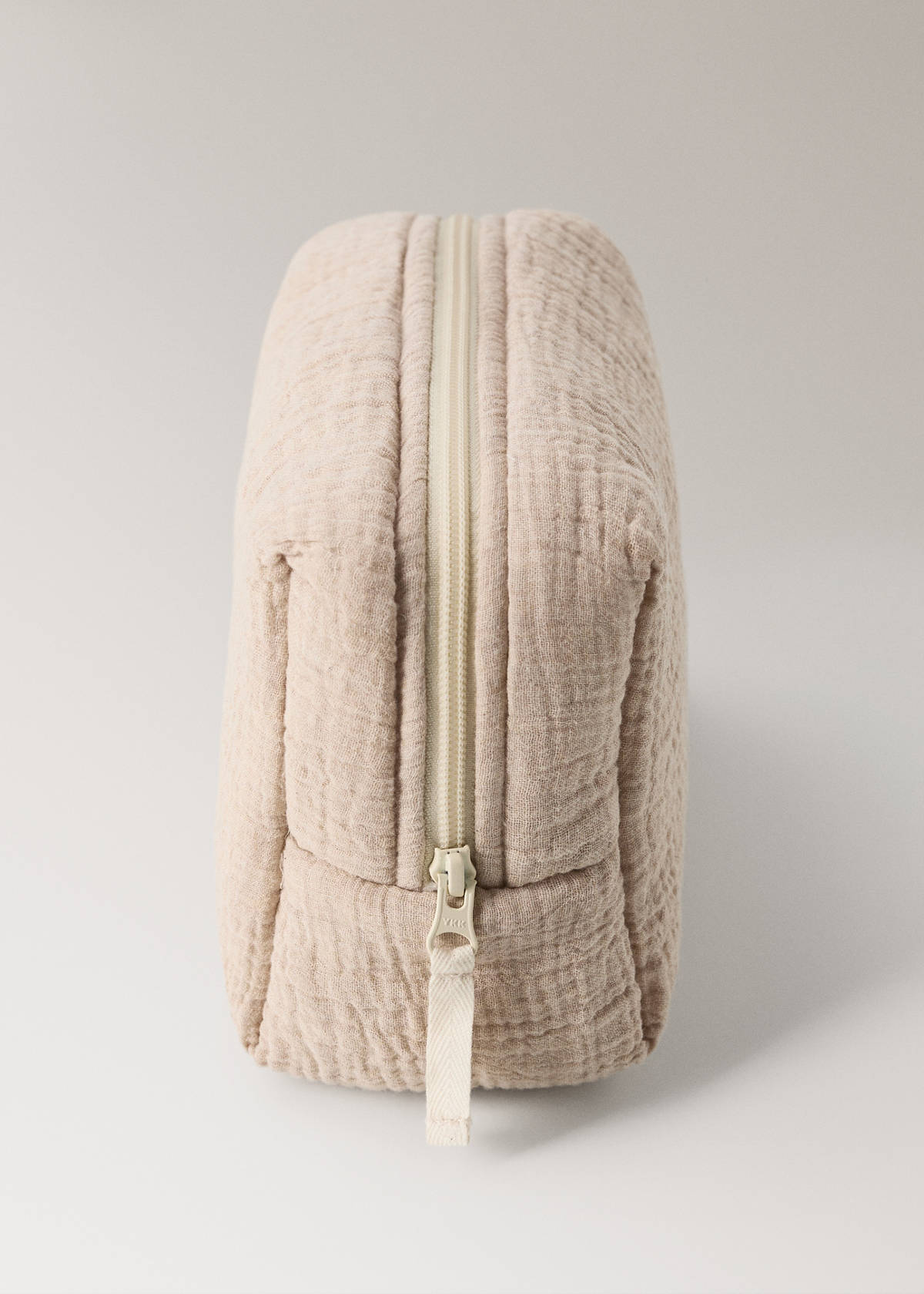 Children's cotton gauze toiletry bag — Beige