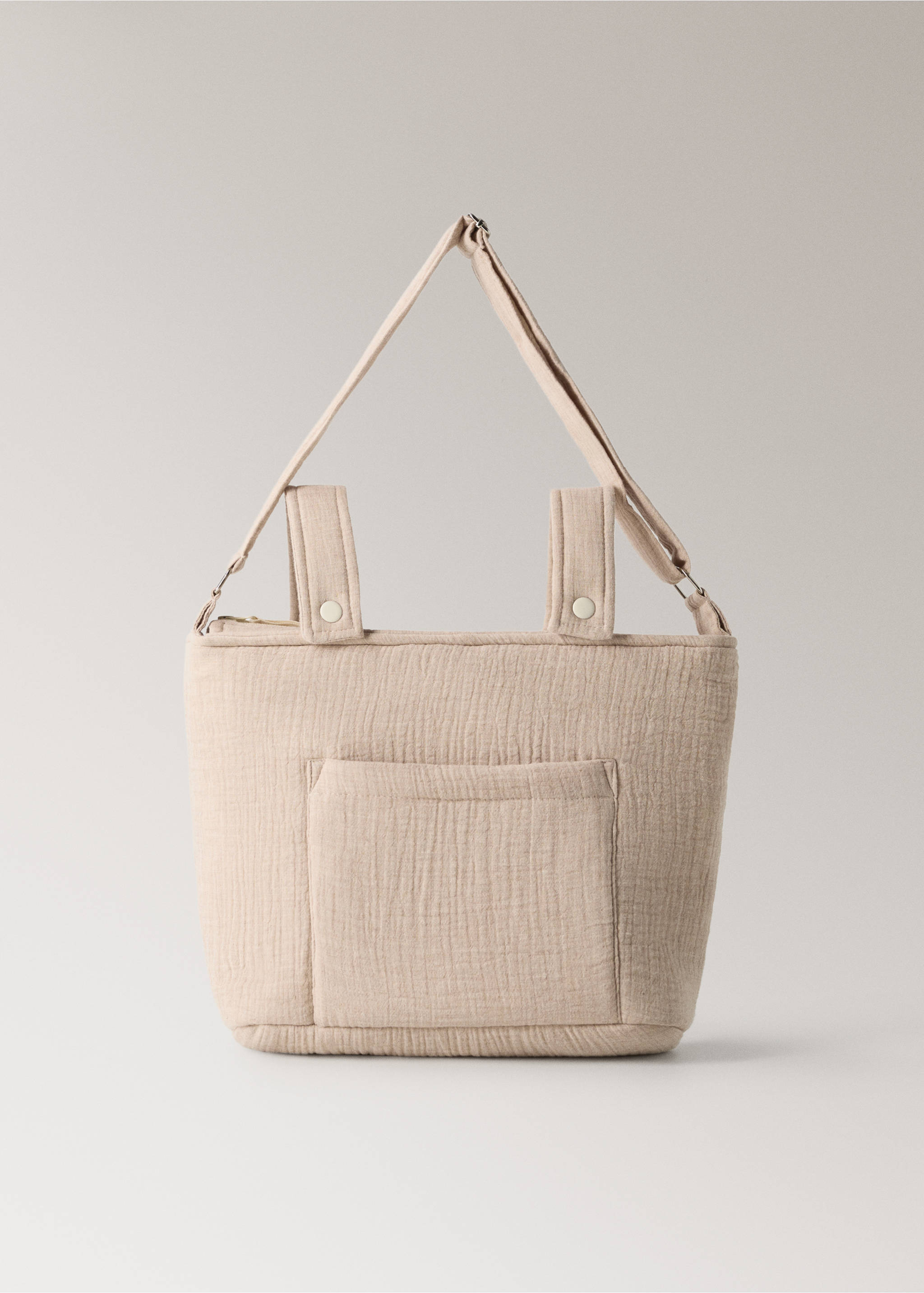 Sac de maternité en gaze de coton - Article sans modèle, Beige. Ref: 27094787-00.
