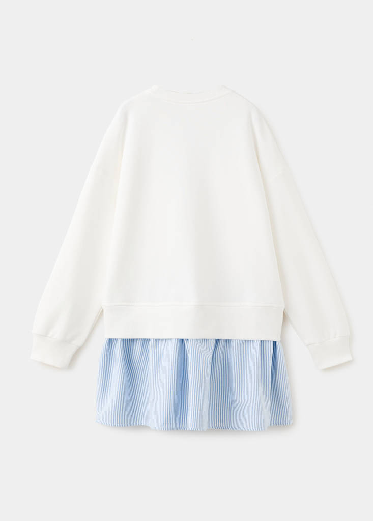 Message sweatshirt dress — Off White