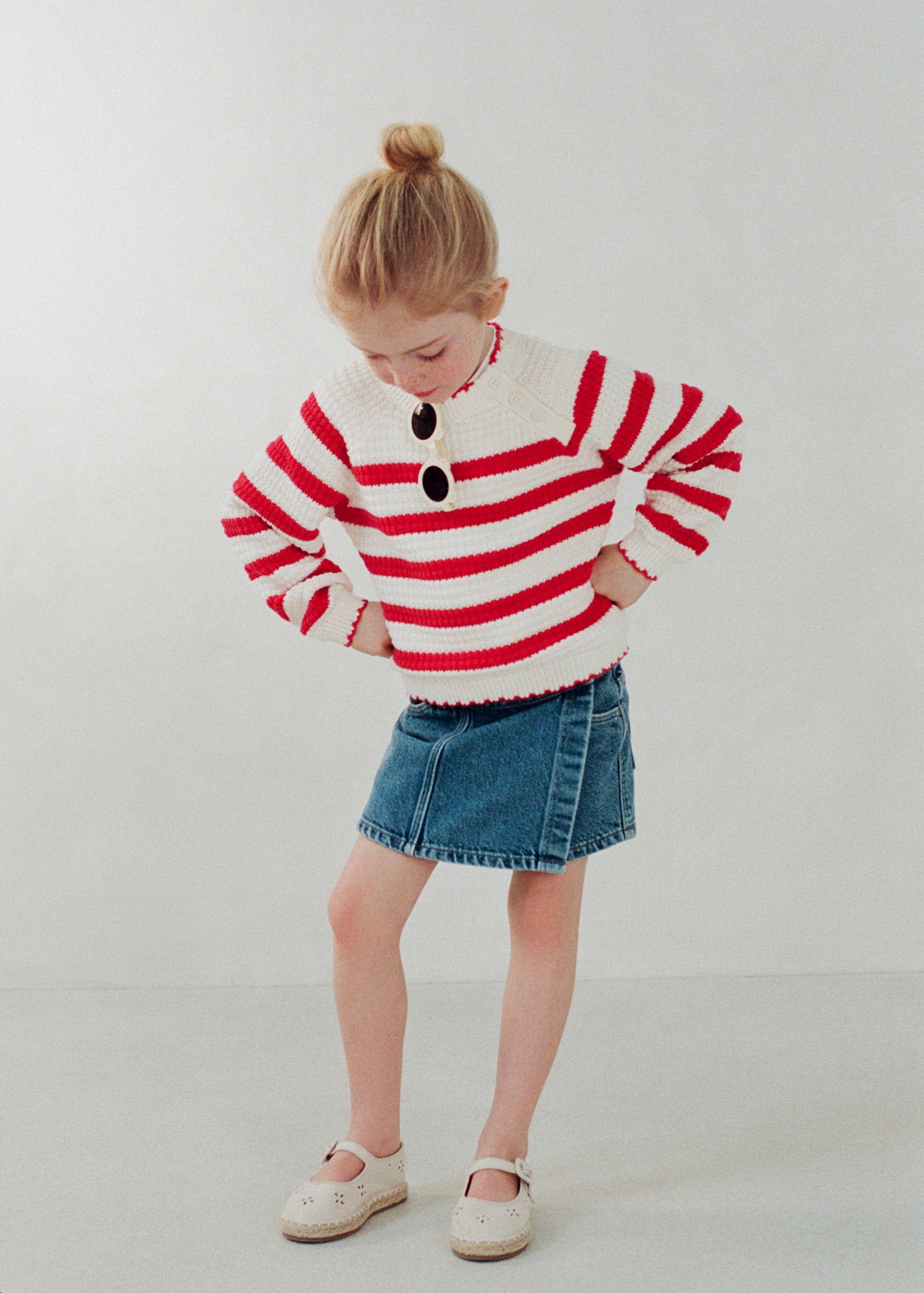 Jupe short en jean - Détail de l'article 5