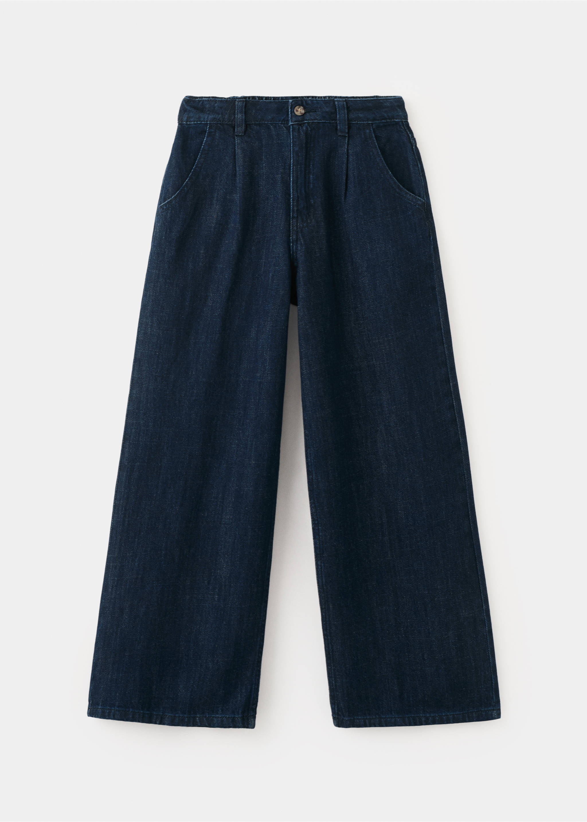 Jeans wide leg - Article without model, Dark Blue. Ref: 27095147-00.