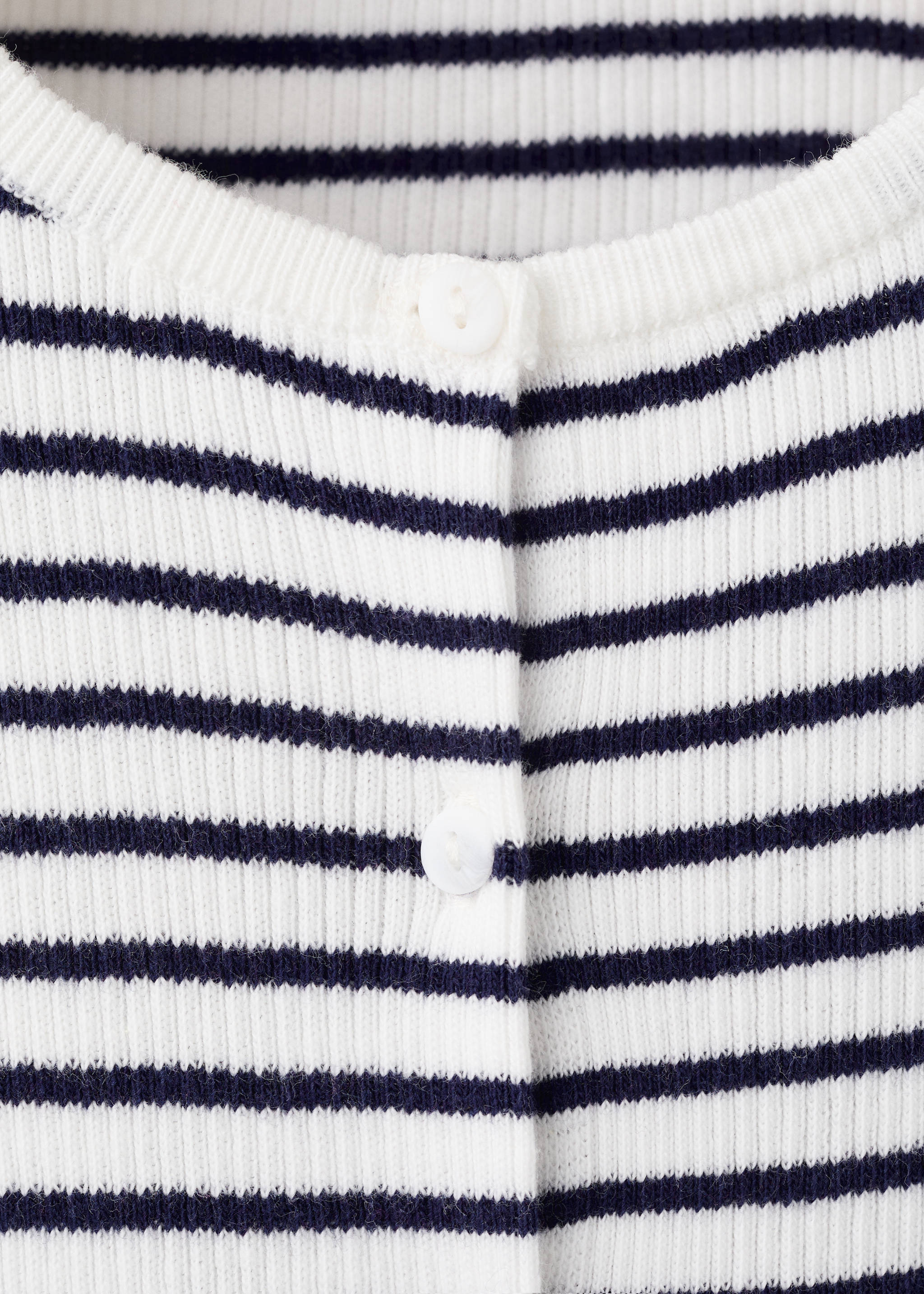 Stripped knit cardigan - Details of the article 8