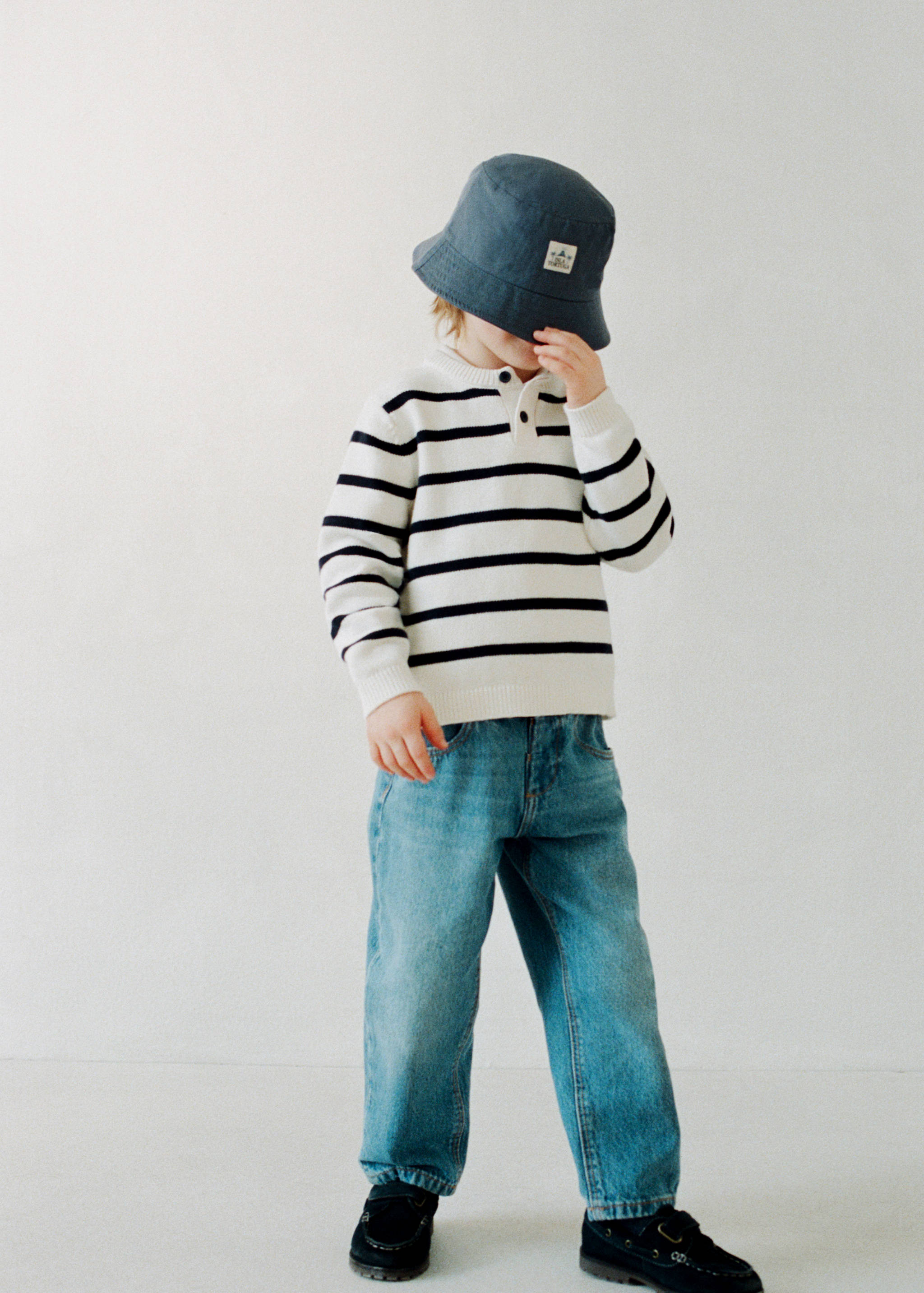 Knit striped sweater - Details of the article 5