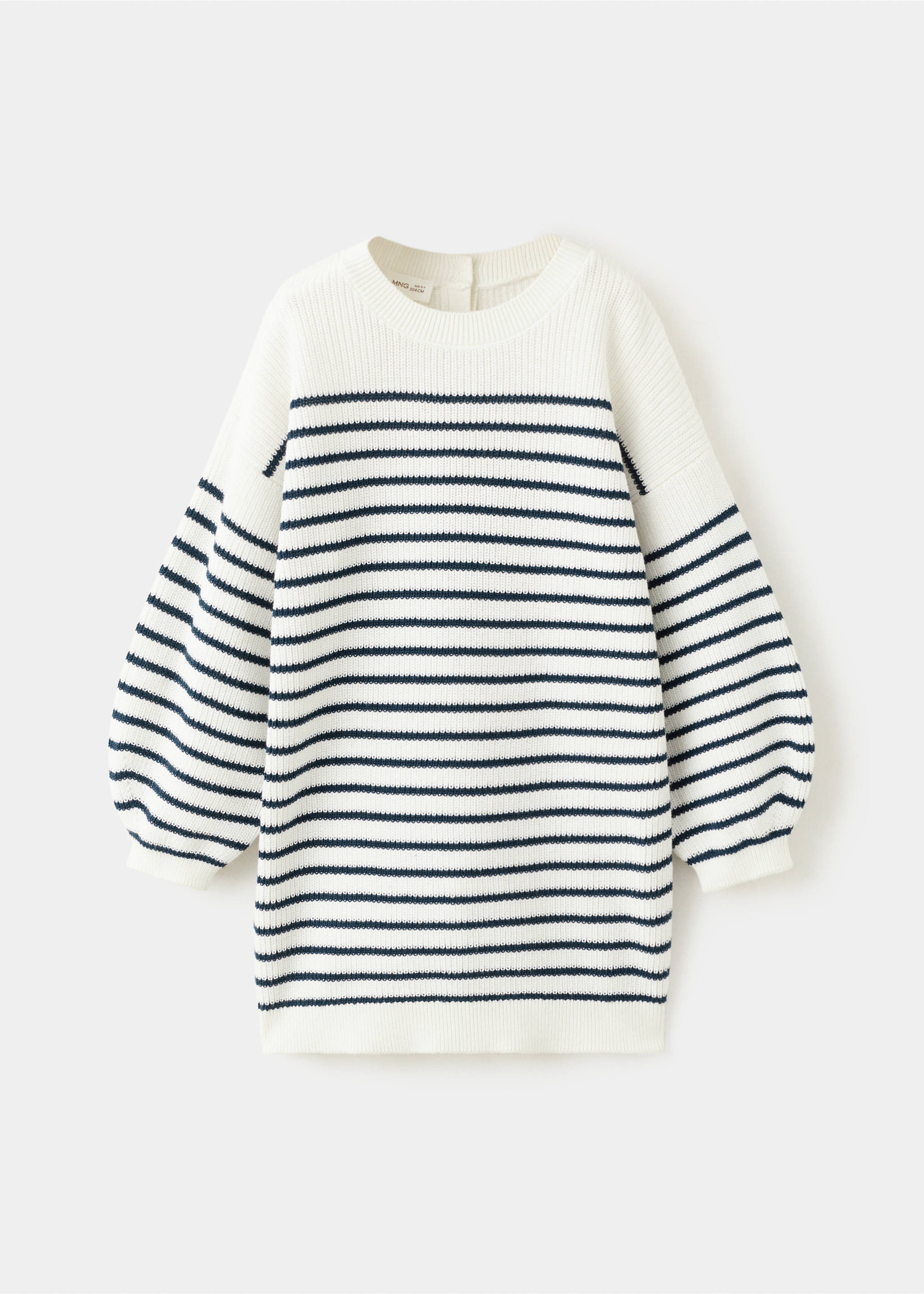 Knit midi dress - Article without model, Off White. Ref: 27095150-00.