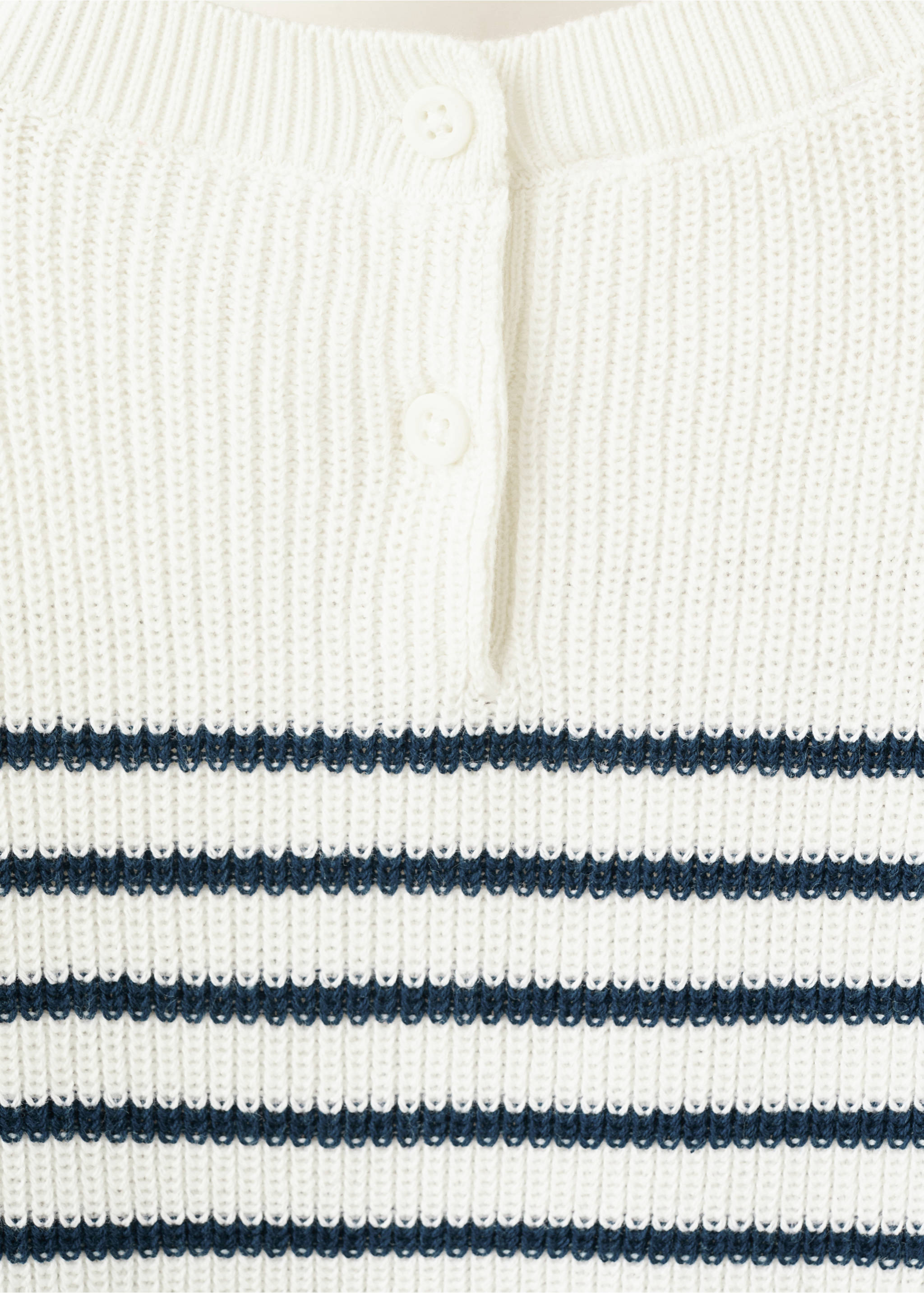 Knit midi dress - Details of the article 0, Off White. Ref: 27095150-00.