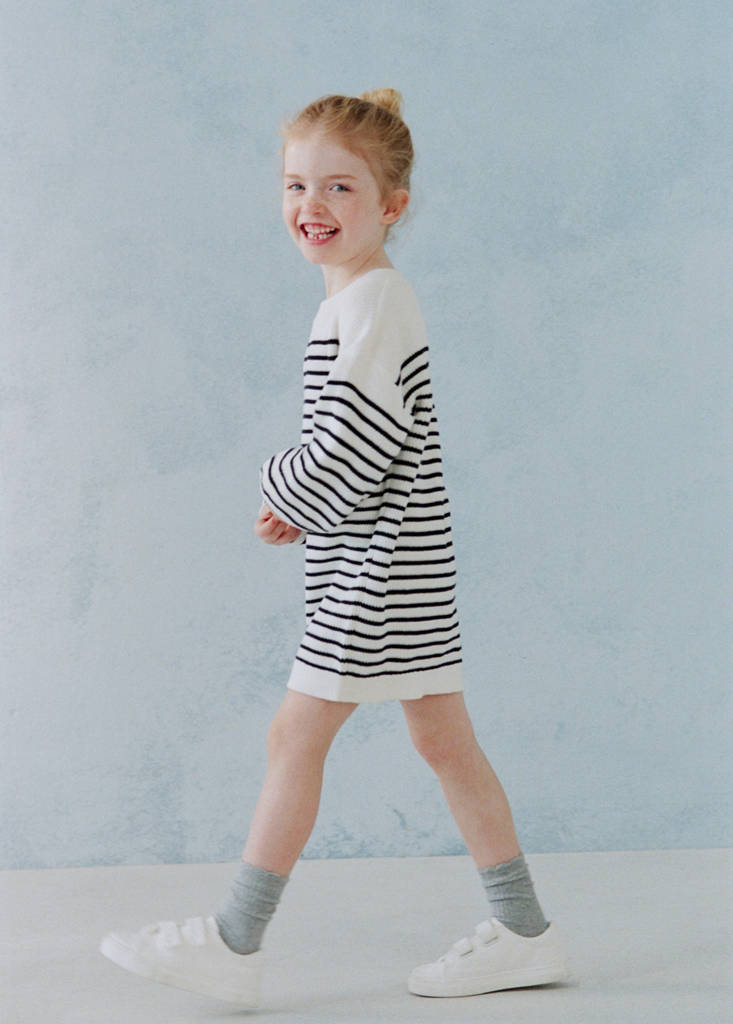 Knit midi dress — Off White