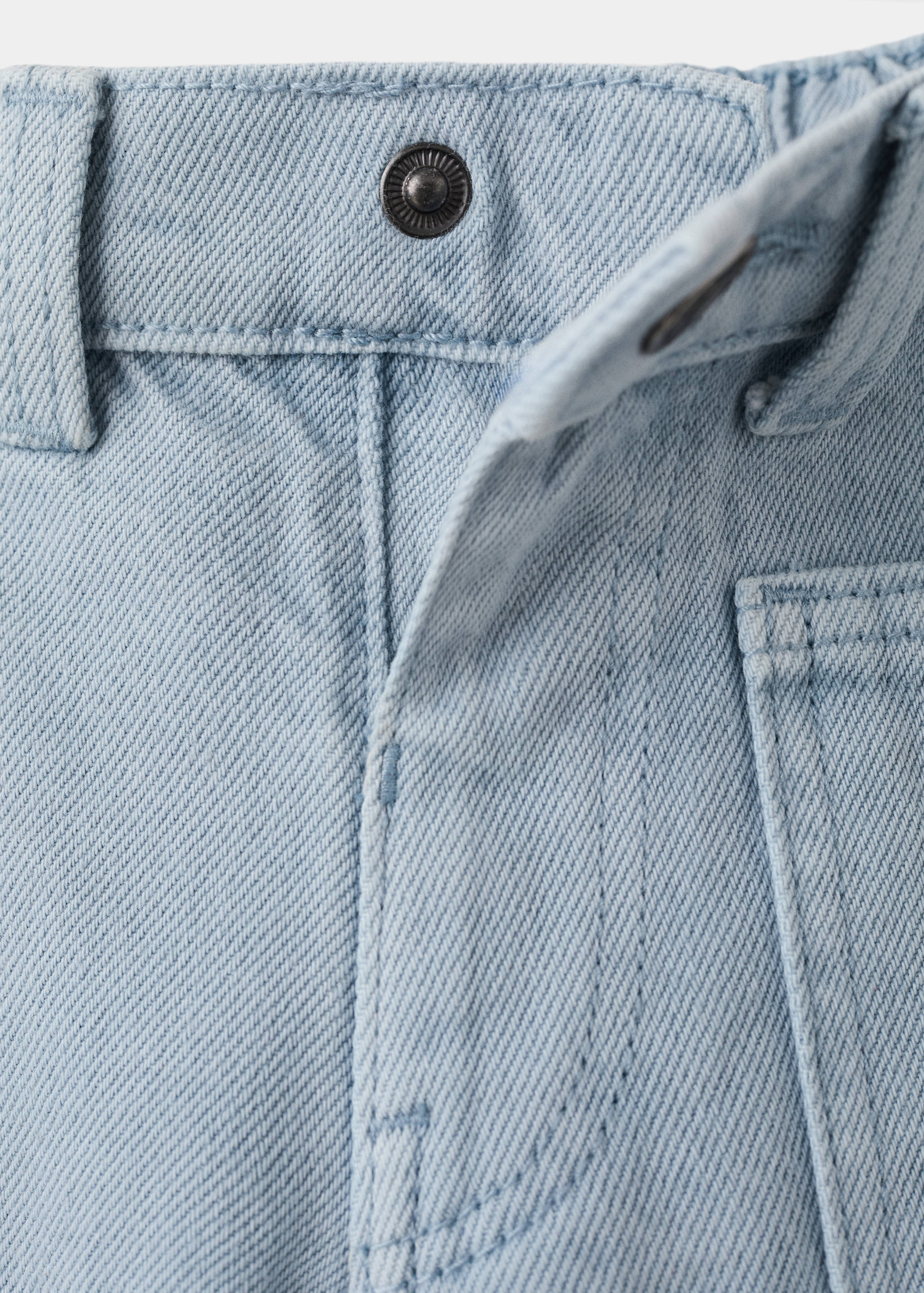 Jeans rectos cintura goma - Detalle del artículo 8