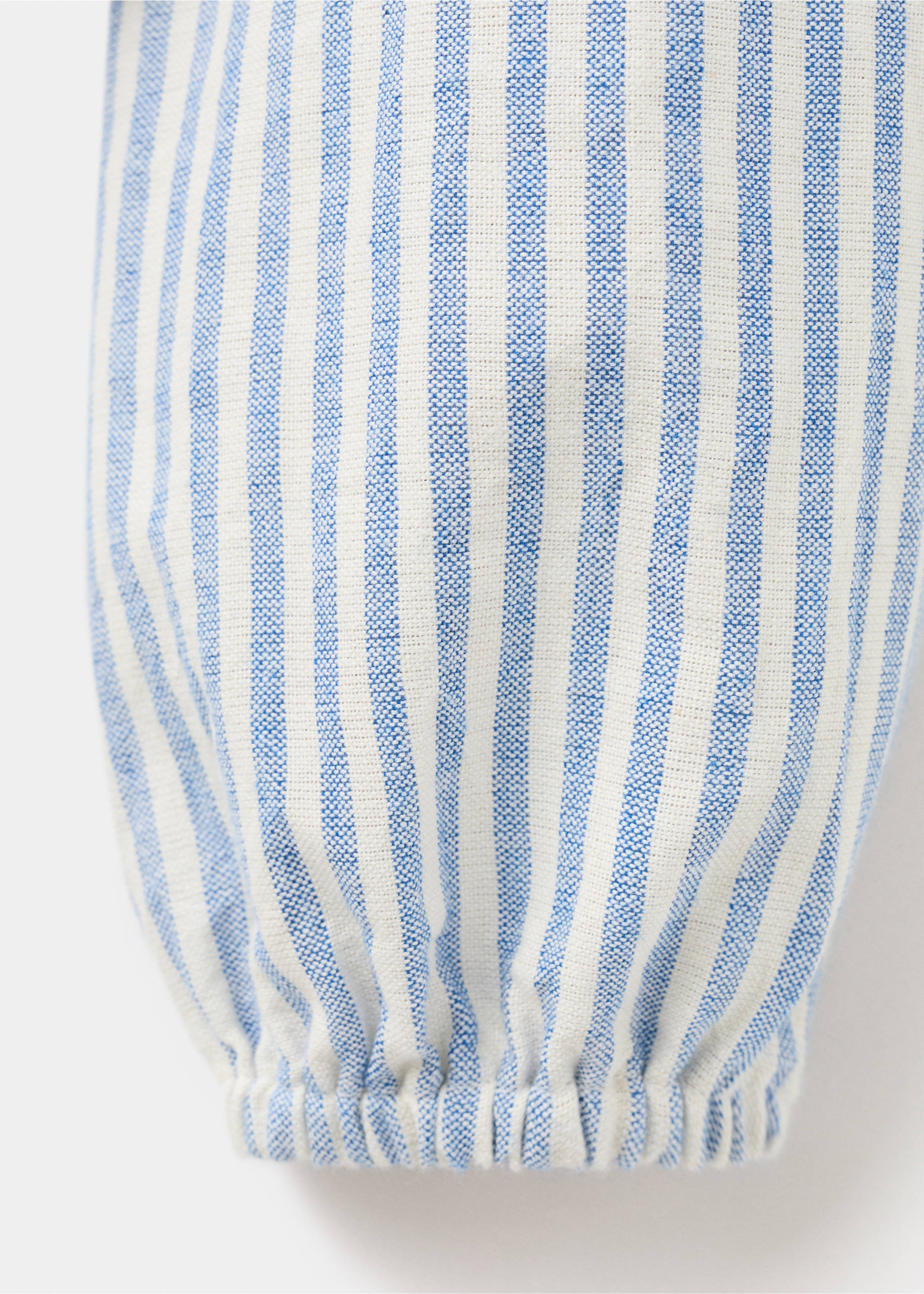 Chemise babydoll rayures - Détail de l'article 0, Bleu. Ref: 27095152-00.