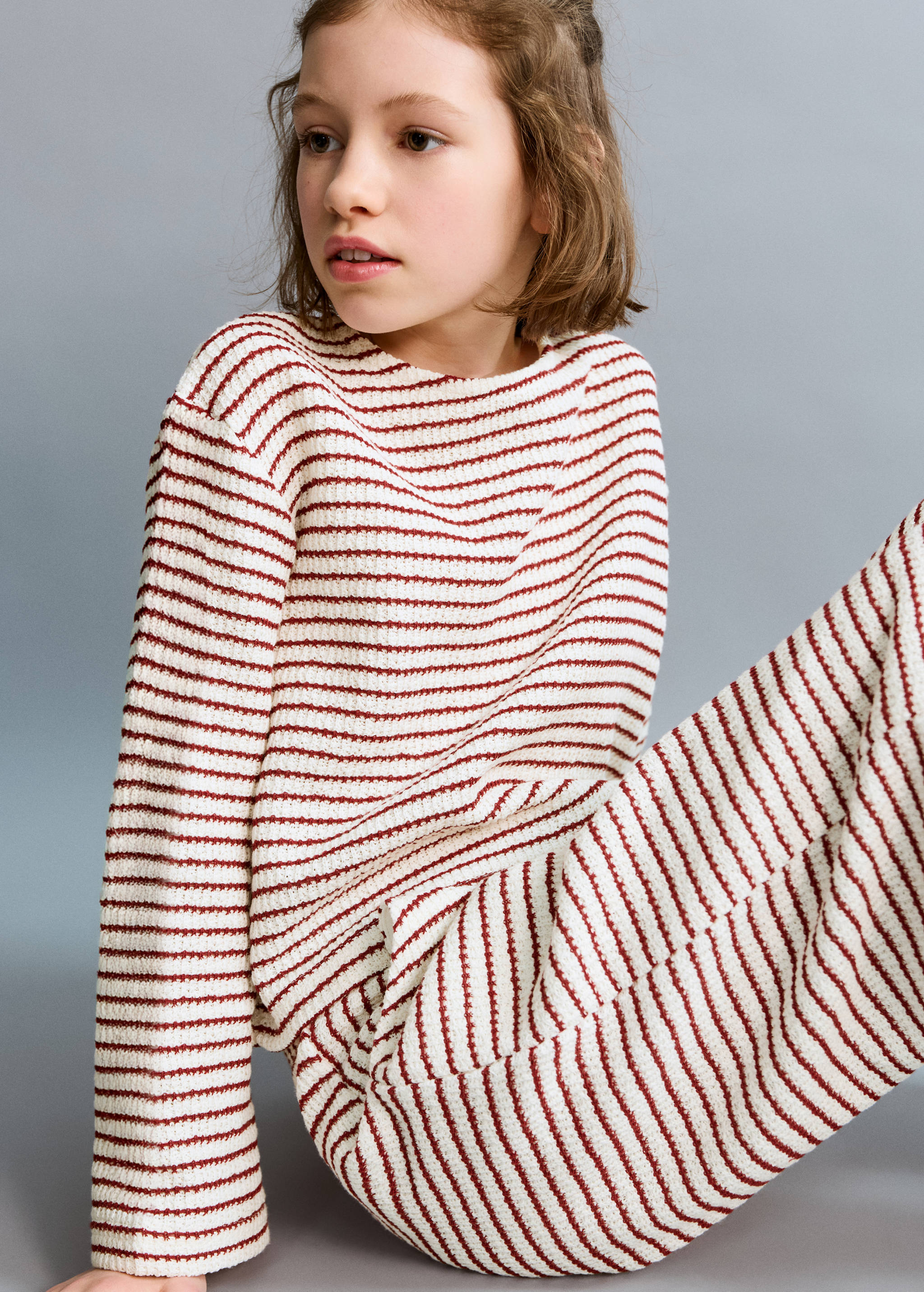 Knitted cropped sweater - Детальніше про товар 1