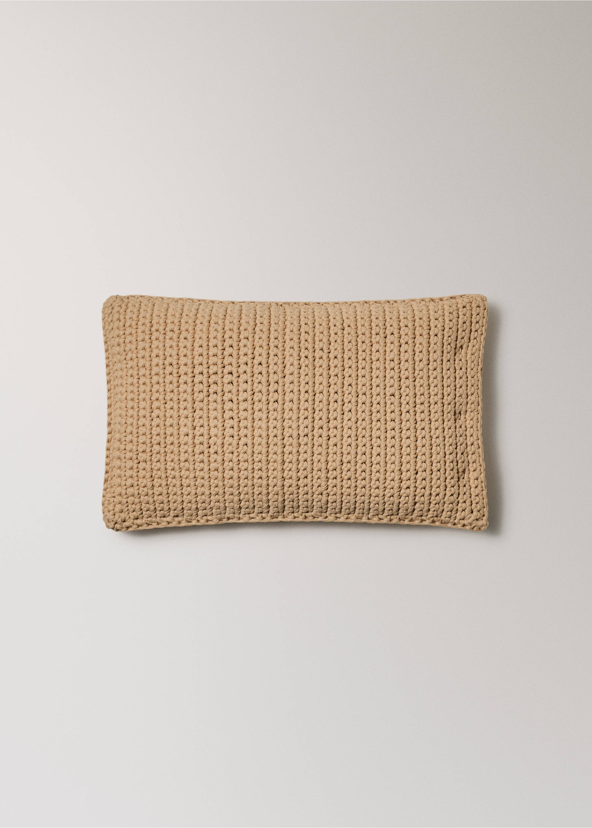 Μαξιλαροθήκη κροσέ 30x50εκ - Λεπτομέρεια του προϊόντος 4, Μπεζ . Ref: 27095156-00.