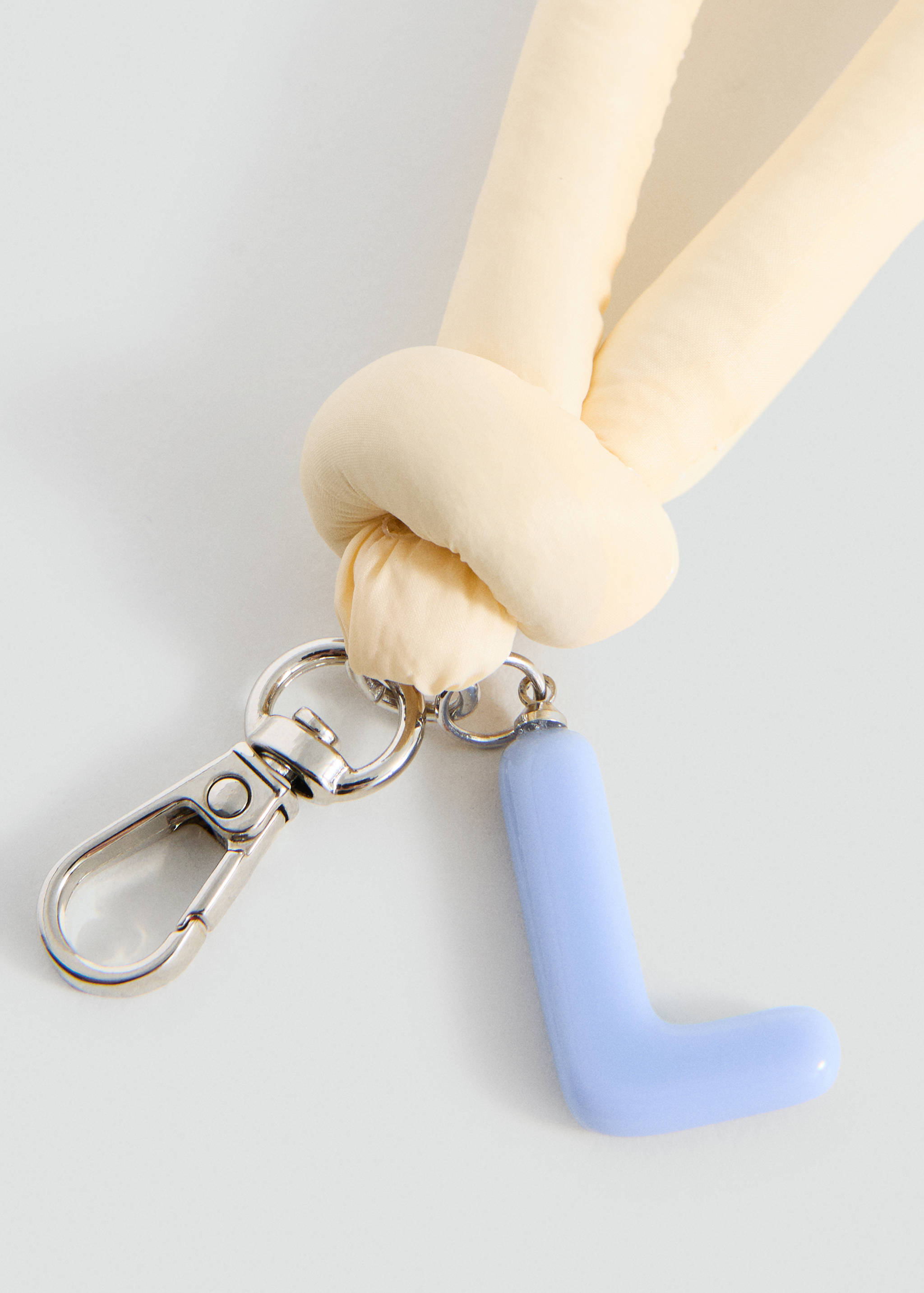 Key ring with initials - Medium plane