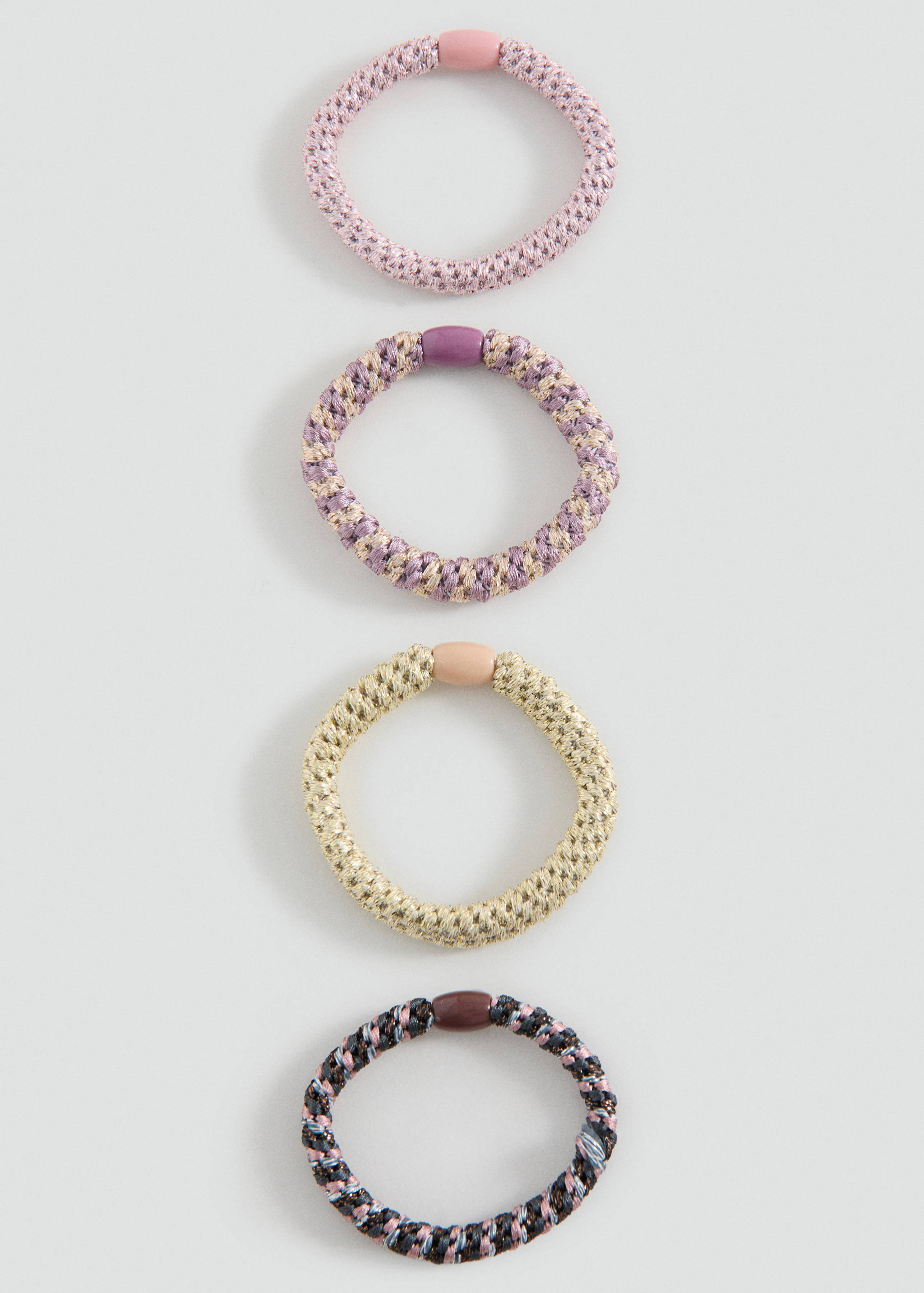 4 pack hair ties - Article without model