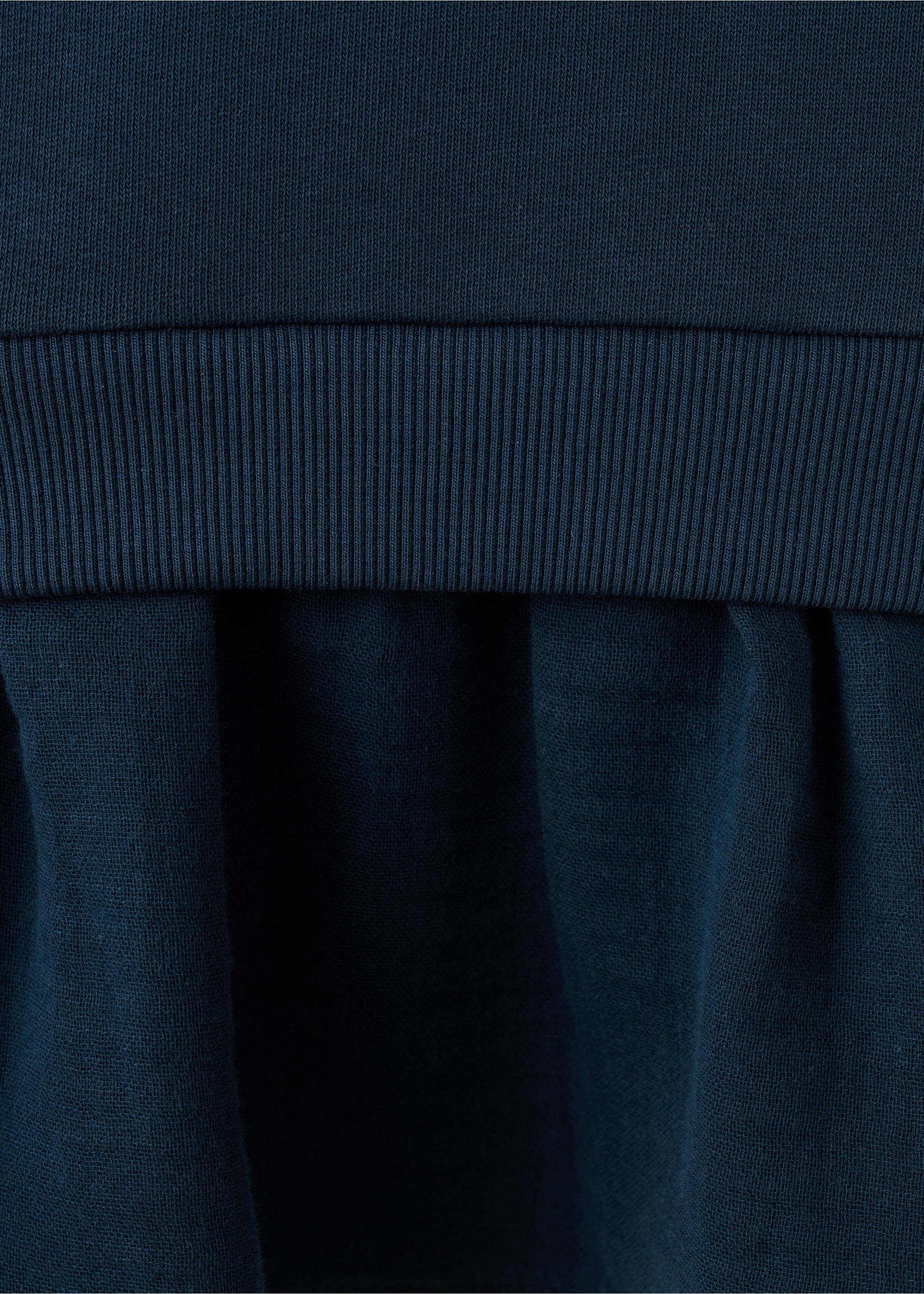 Daisy sweatshirt dress - Details of the article 0, Navy. Ref: 27095165-00.
