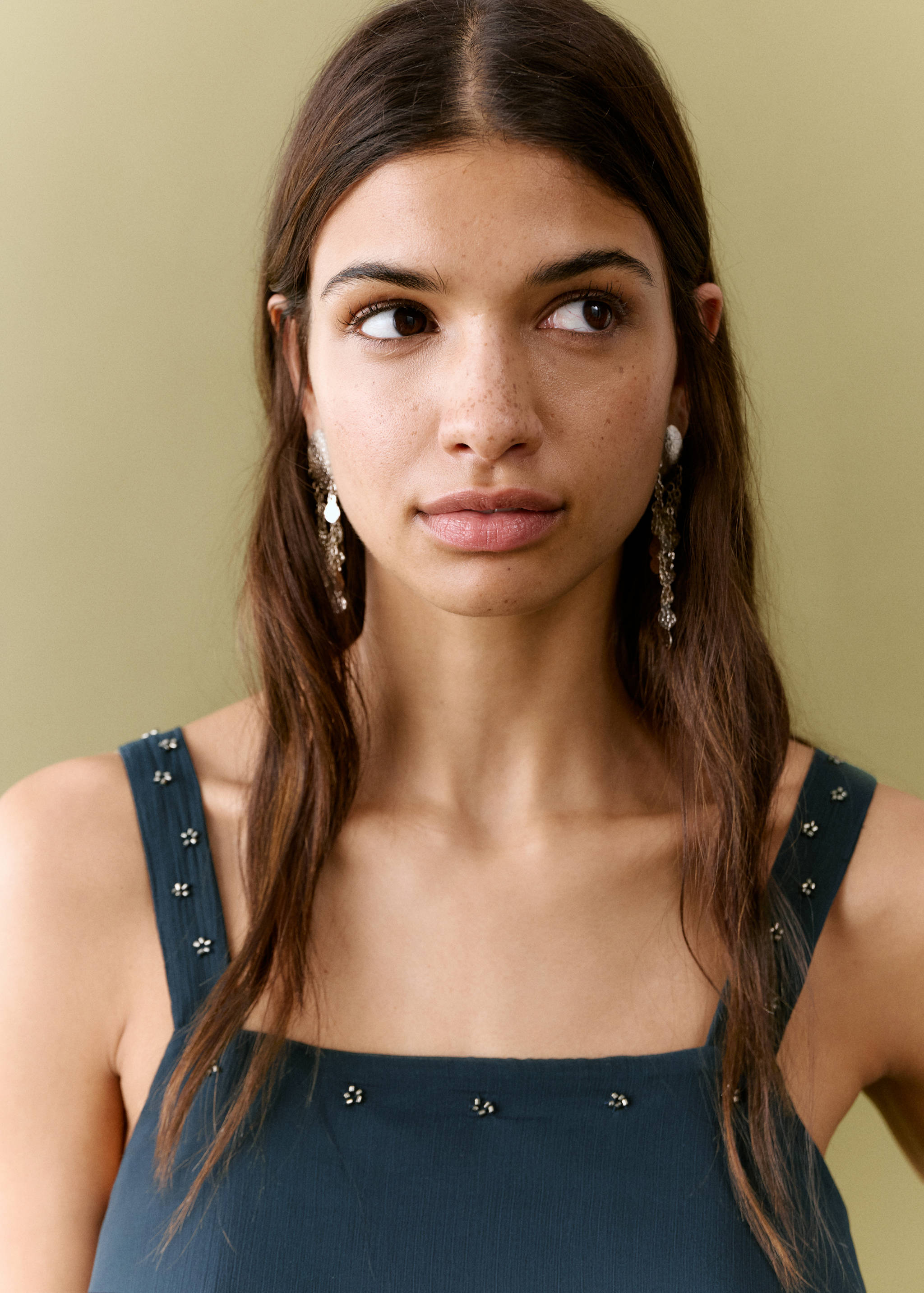 Ruffled flowy top - Details of the article 1