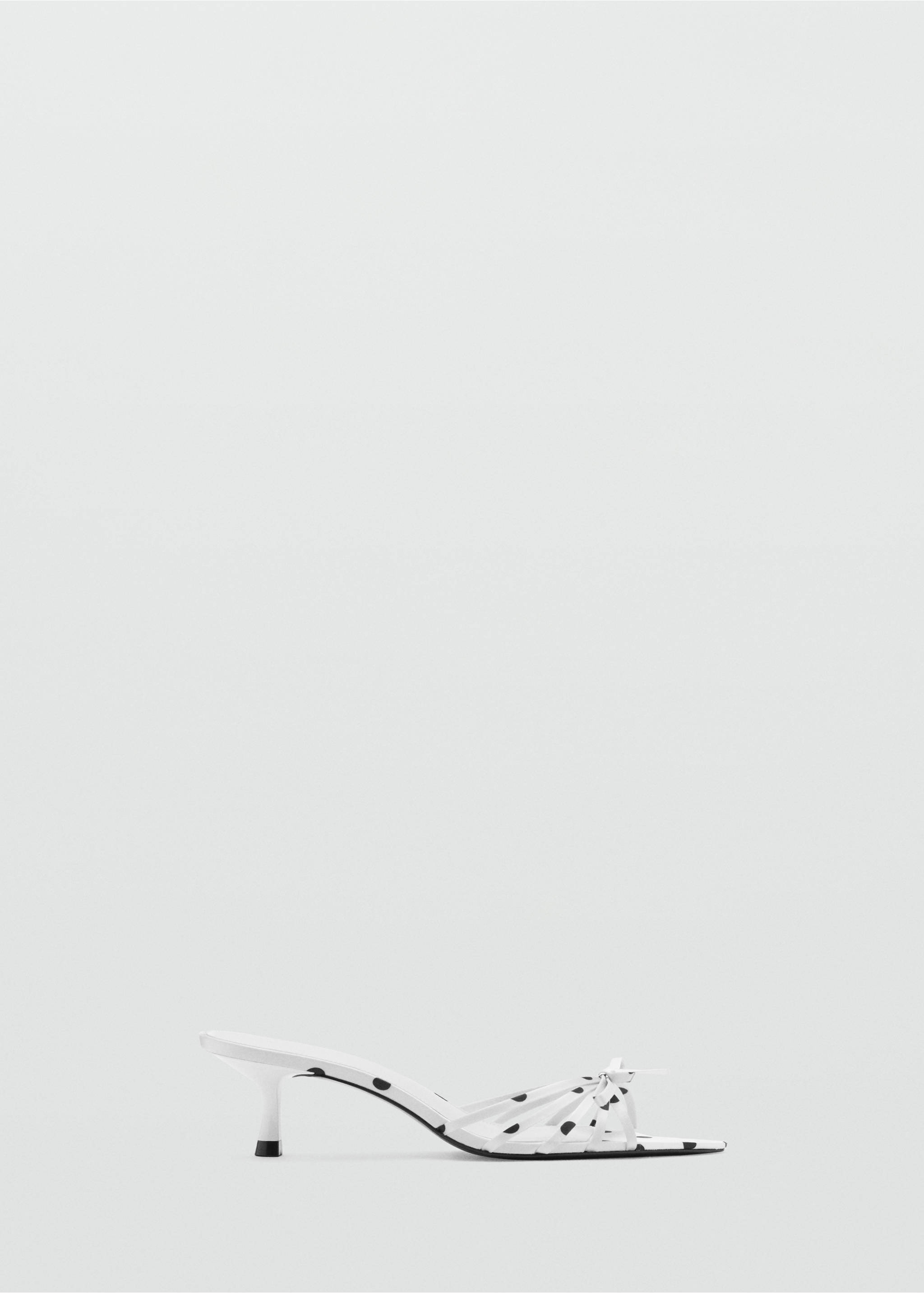 Polka-dot strap sandals - Article without model, White. Ref: 27095813-00.