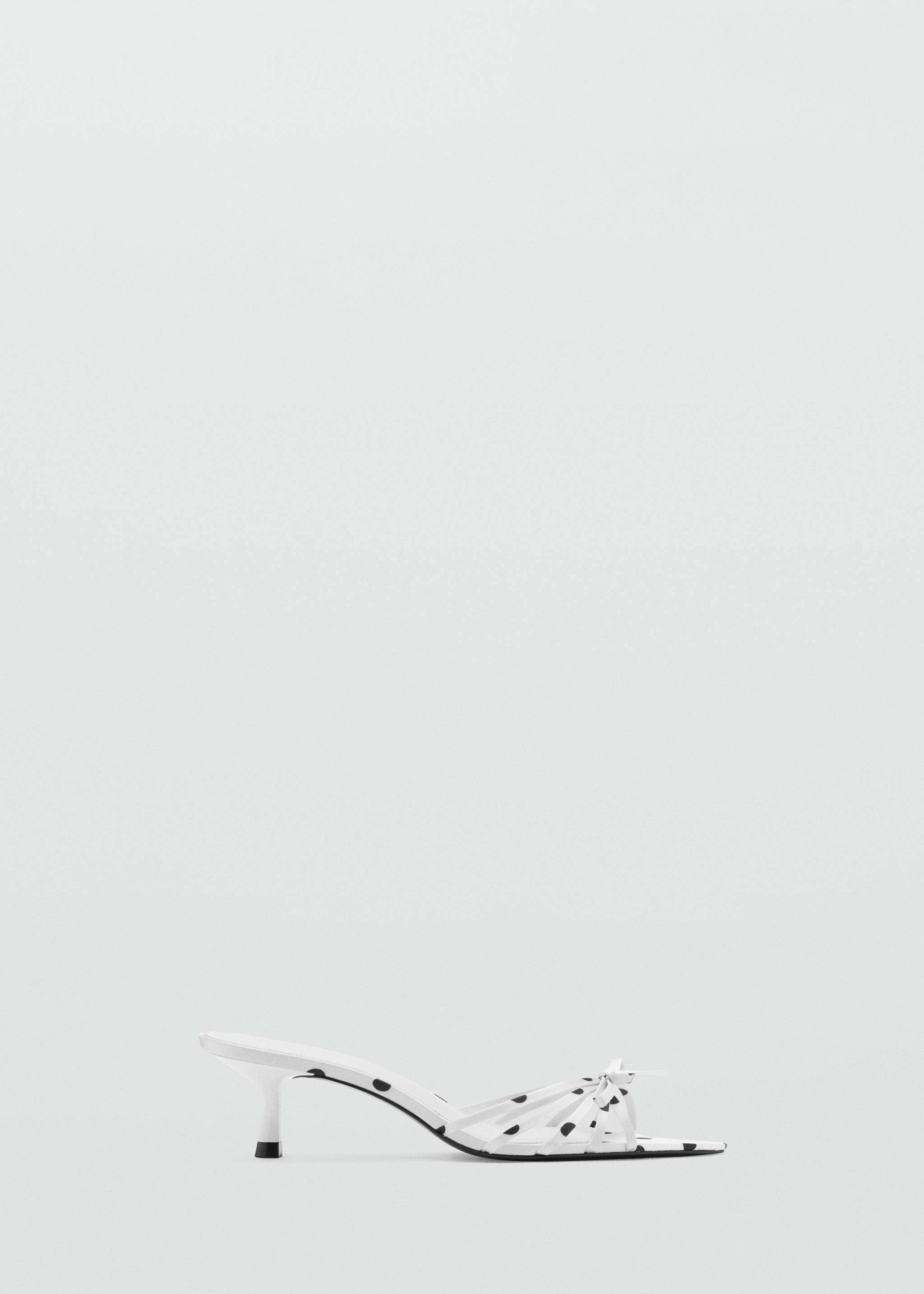 Polka-dot strap sandals - Article without model